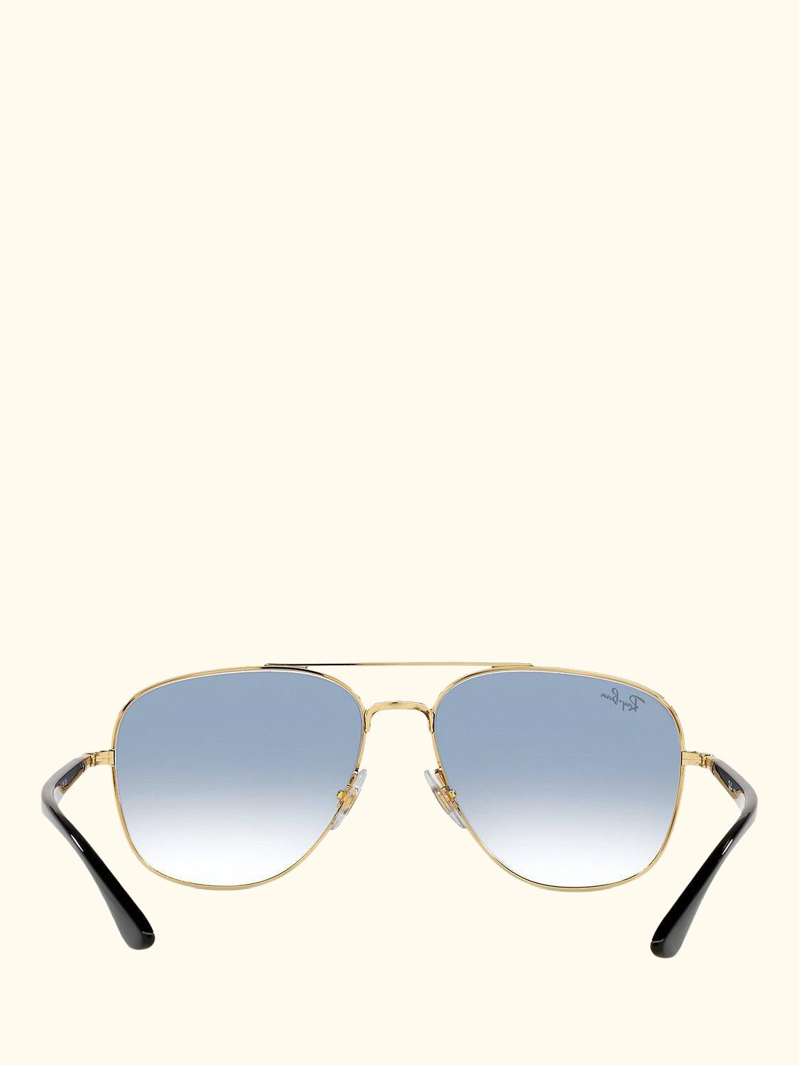 RB3683 Unisex Square Sunglasses, Shiny Black/Blue Gradient