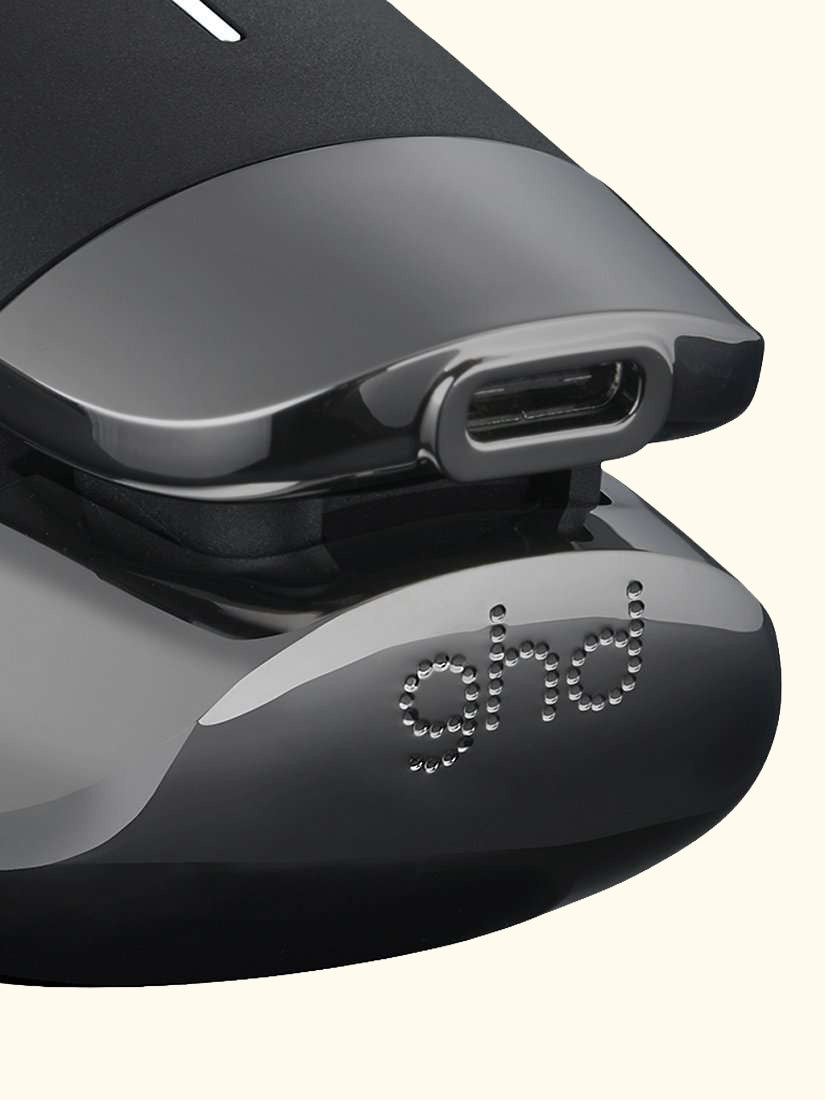 Unplugged Cordless Hair Straighteners, Black