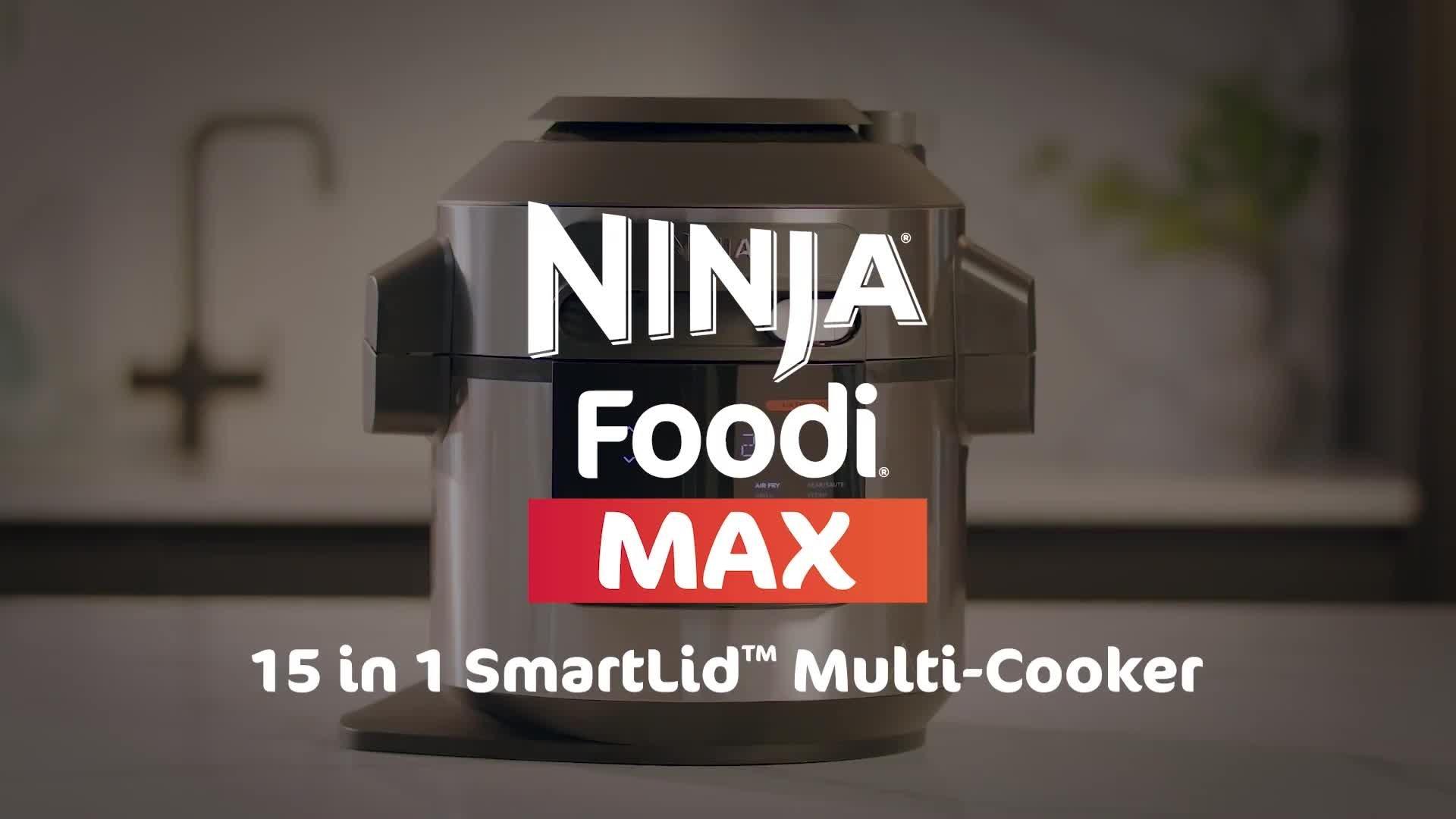 OL750UK Foodi MAX 15-in-1 SmartLid Multi-Cooker with Smart Cook System, 7.5L