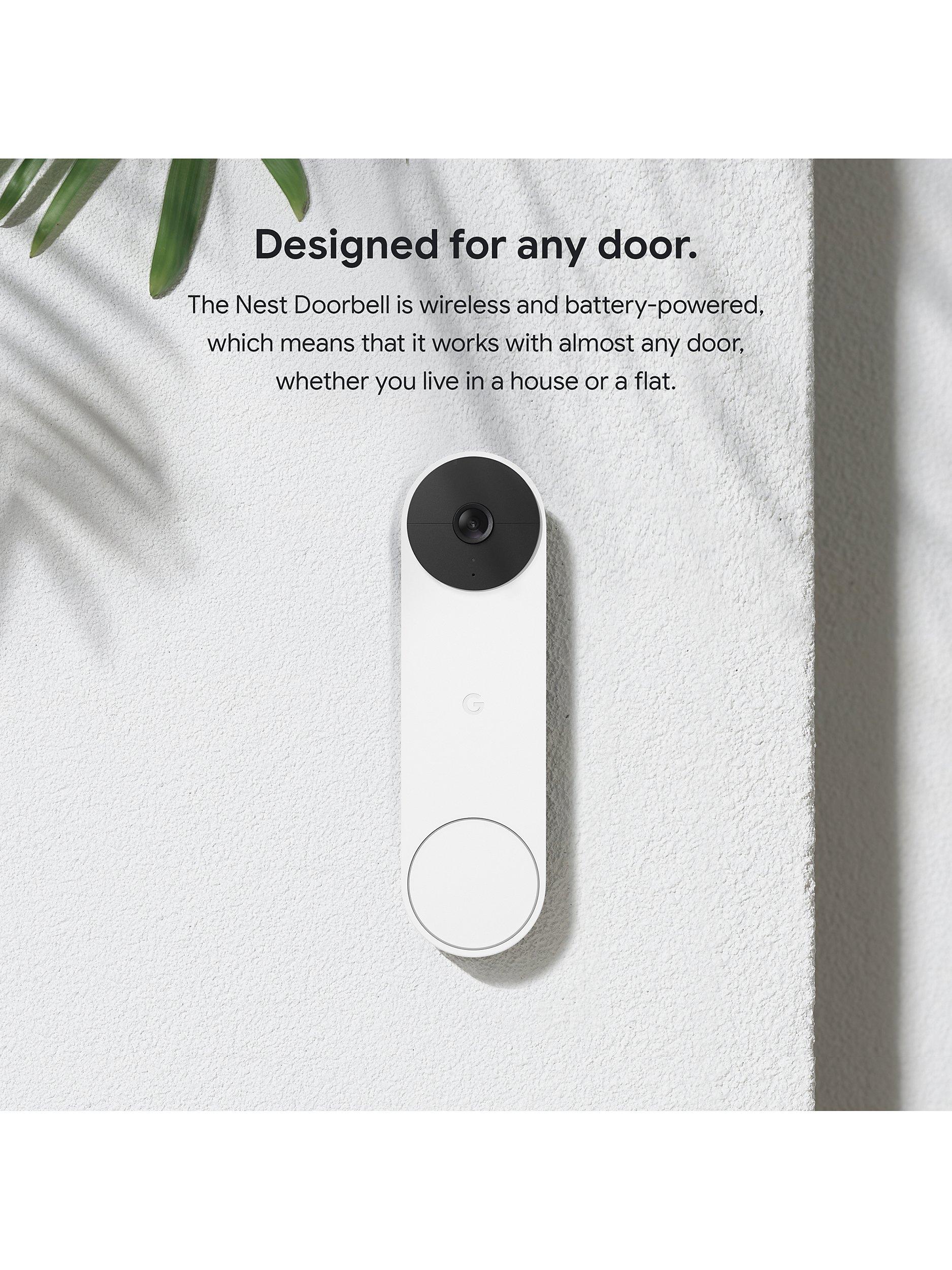 Nest Video Doorbell, Battery Powered