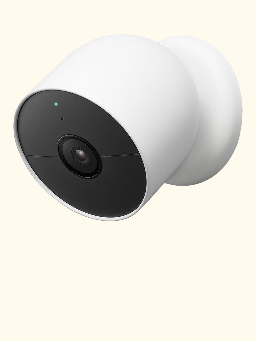 Nest Cam Indoor or Outdoor Security Camera, Battery Powered, Pack of 2