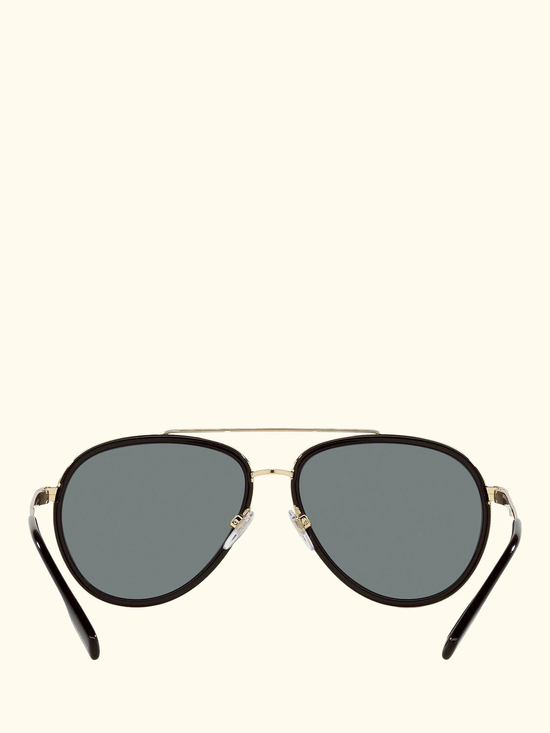 BE3125 Men's Oliver Polarised Aviator Sunglasses, Gold/Grey