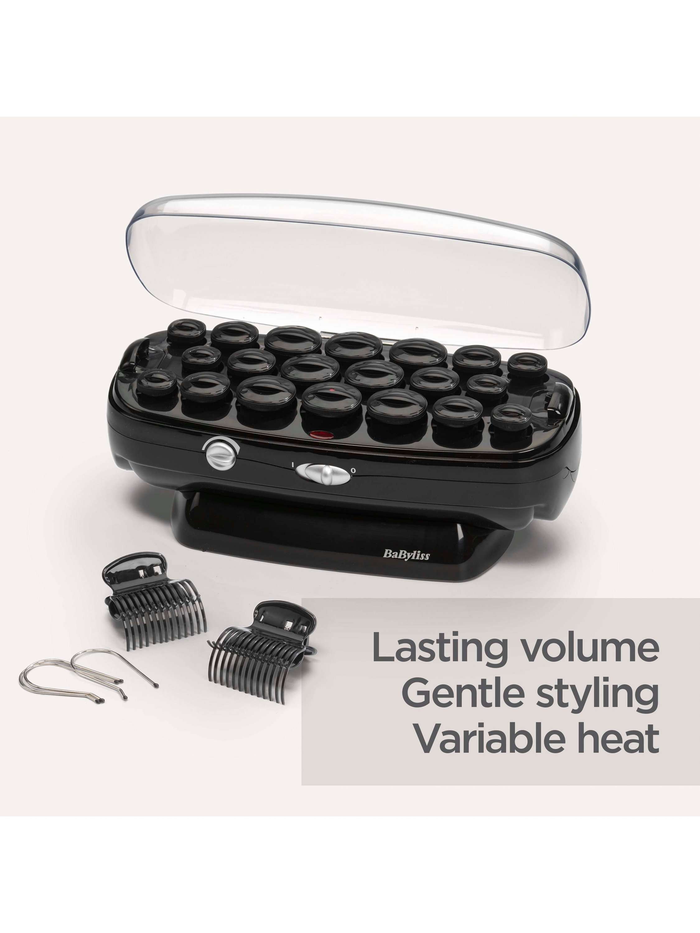 3035U Thermo-Ceramic Rollers, Black
