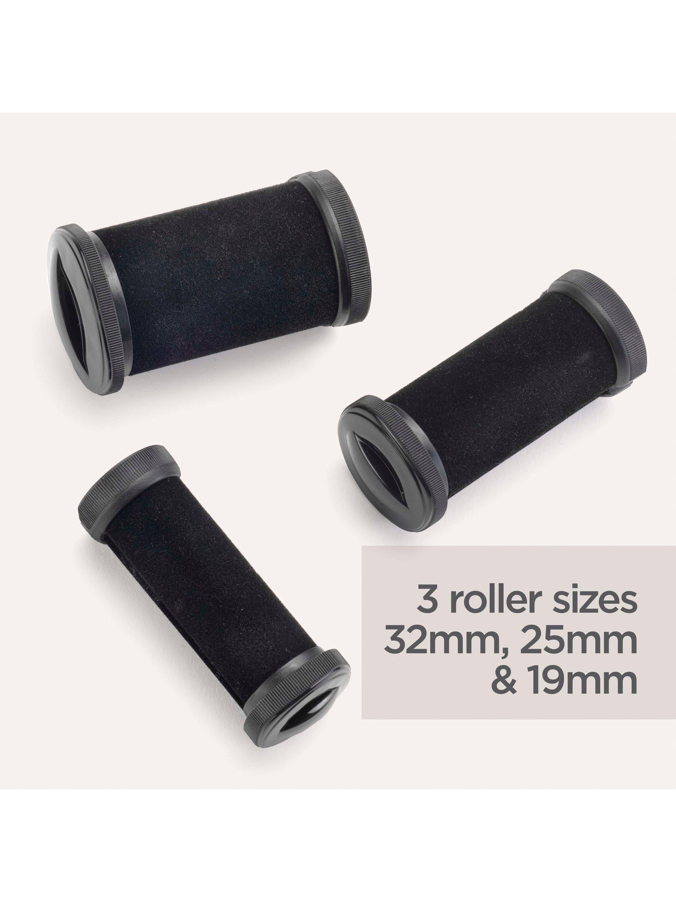 3035U Thermo-Ceramic Rollers, Black