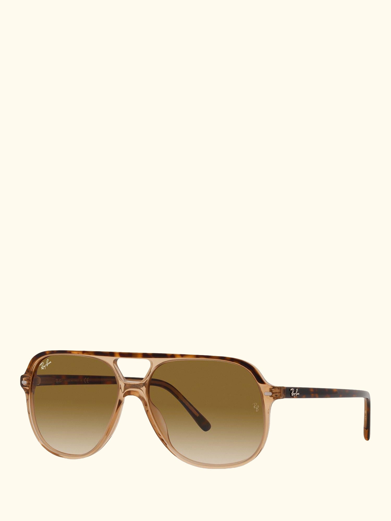 RB2198 Unisex Square Sunglasses, Havana/Brown Gradient