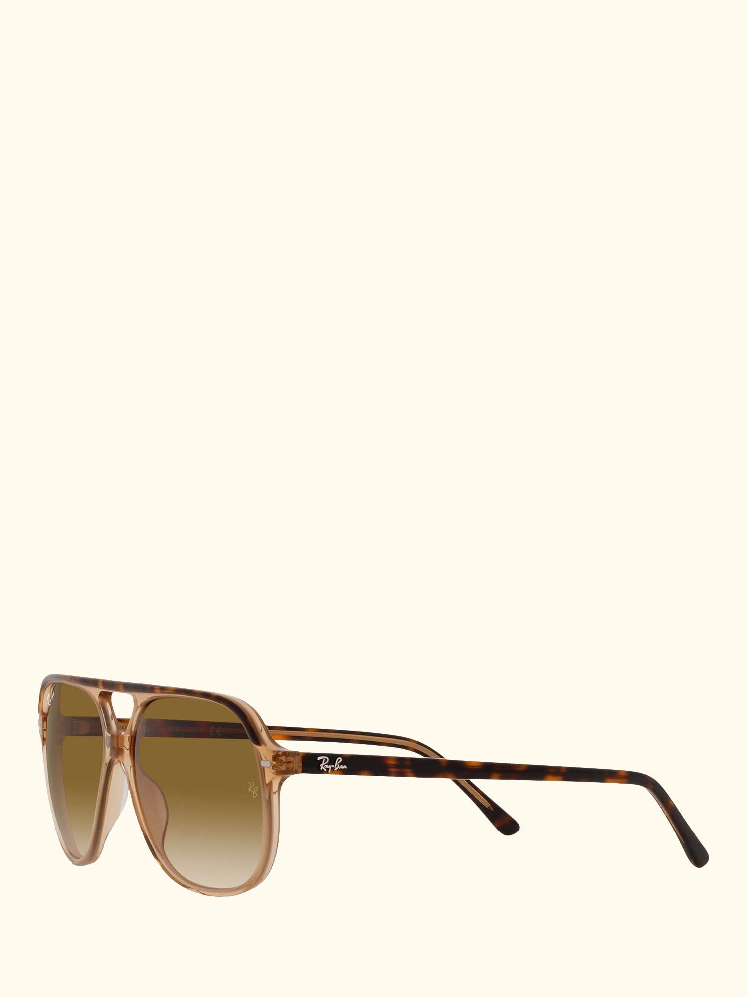 RB2198 Unisex Square Sunglasses, Havana/Brown Gradient