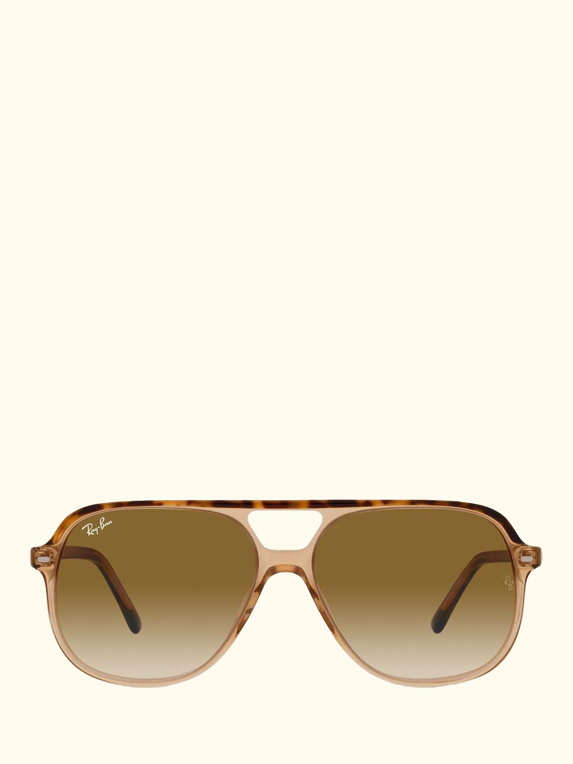 RB2198 Unisex Square Sunglasses, Havana/Brown Gradient
