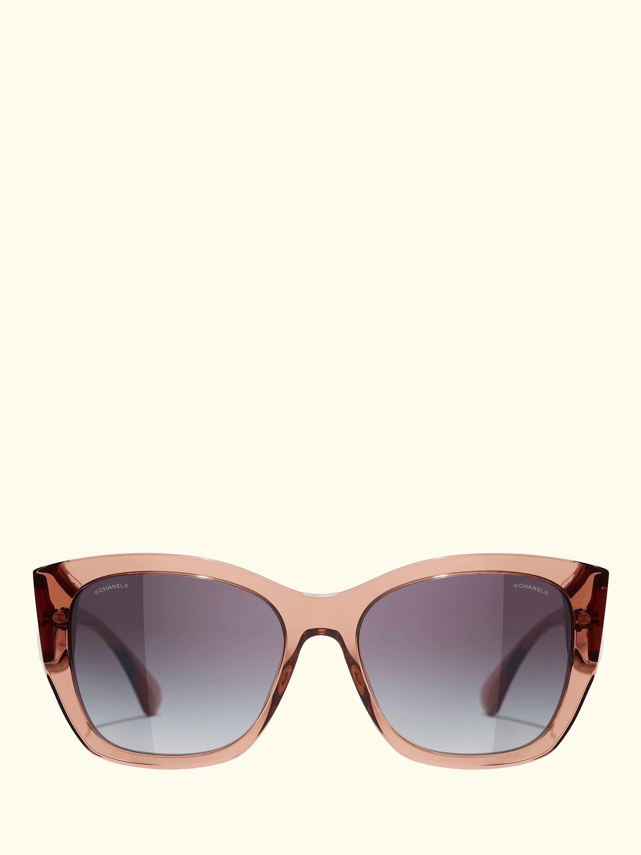 Irregular Sunglasses CH5429 Light Brown/Grey Gradient
