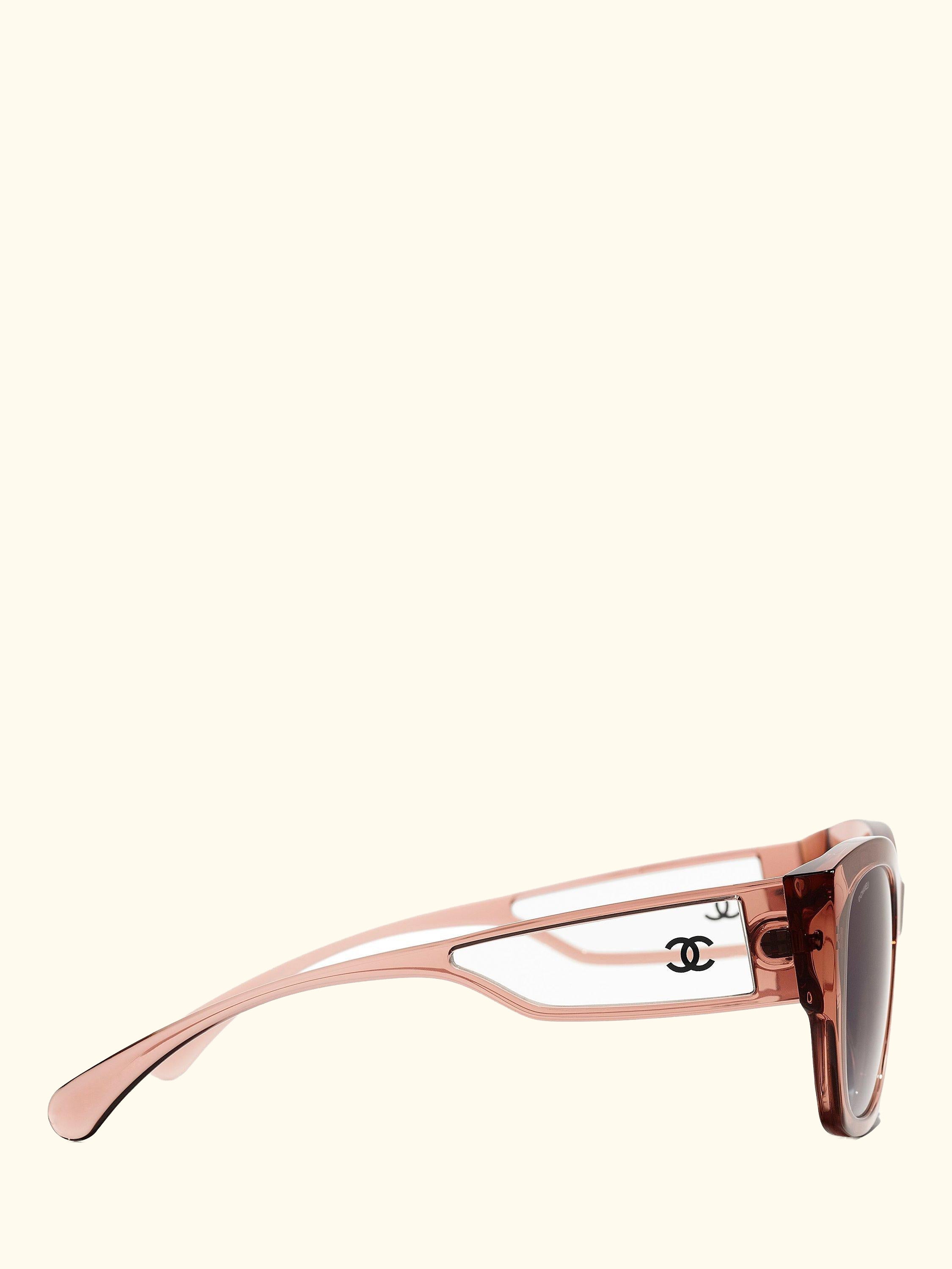 Irregular Sunglasses CH5429 Light Brown/Grey Gradient