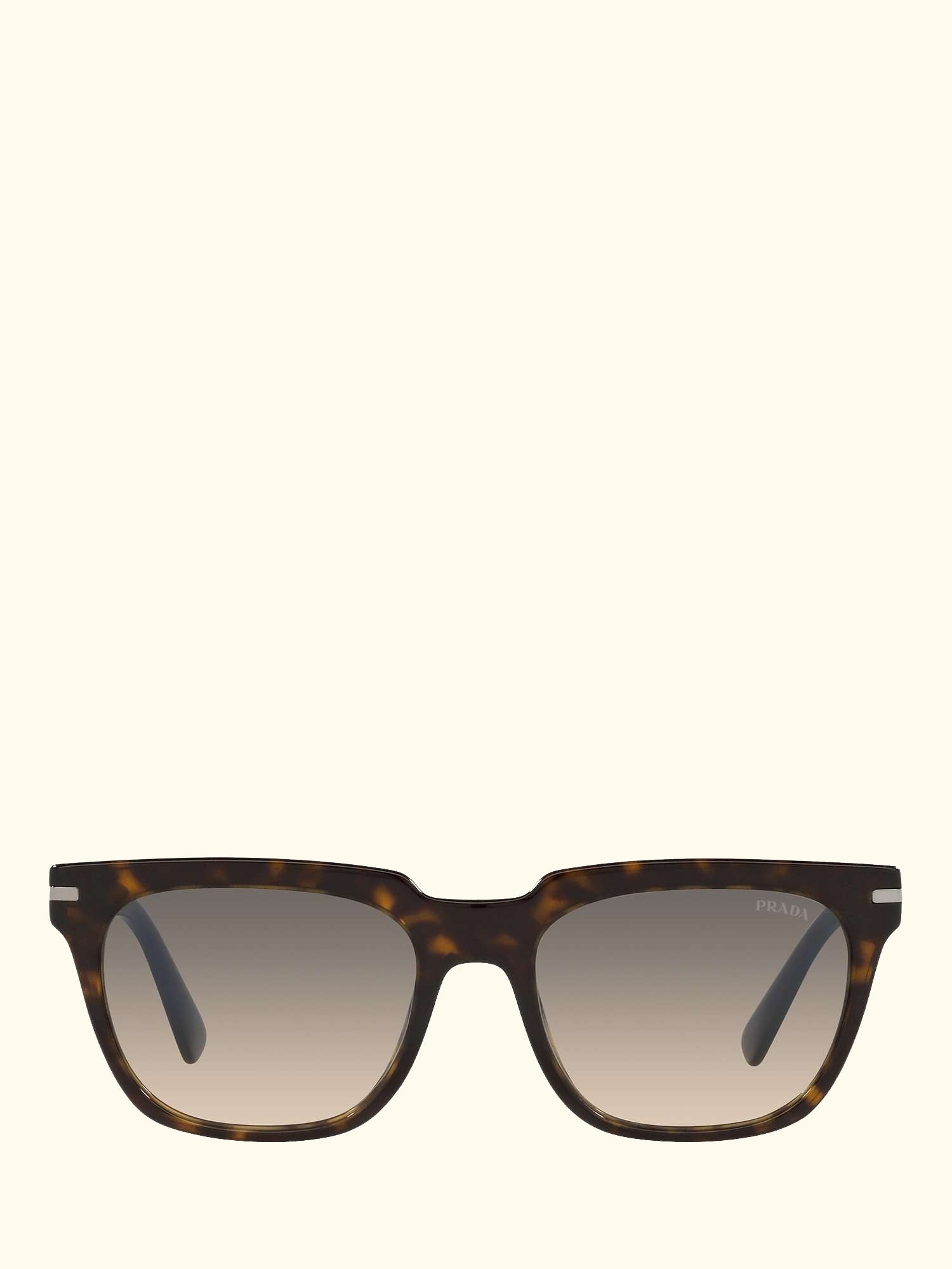 PR 04YS Men's Pillow Rectangular Sunglasses, Tortoise/Grey Gradient