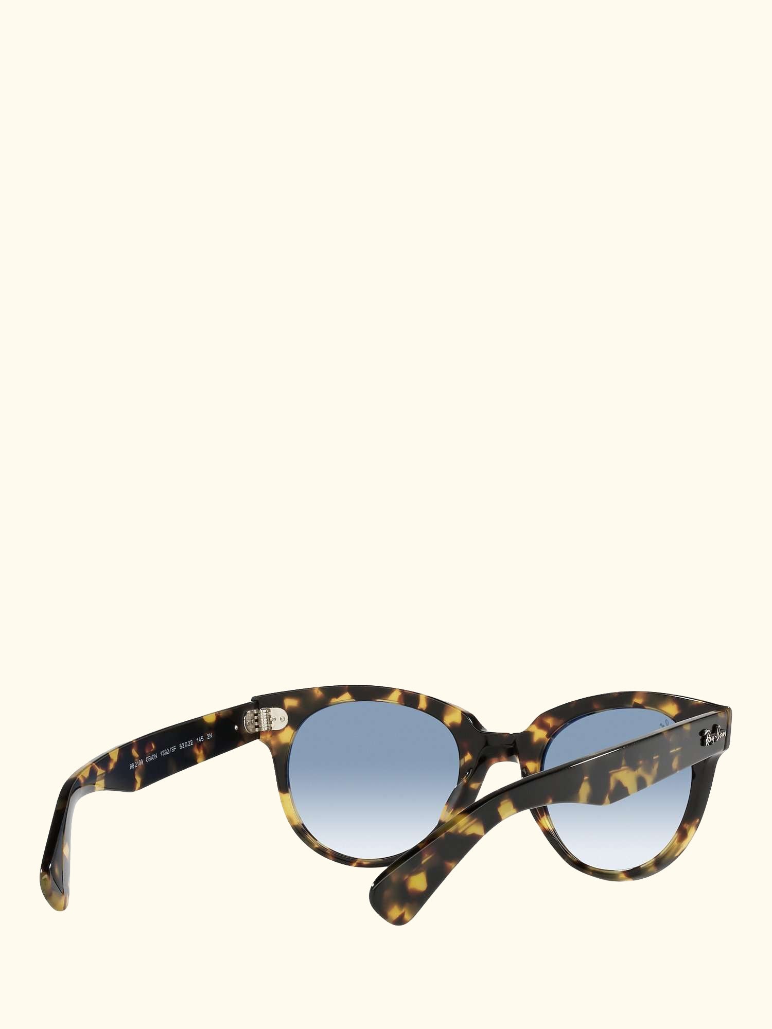 RB2199 Unisex Phantos Sunglasses, Yellow Havana