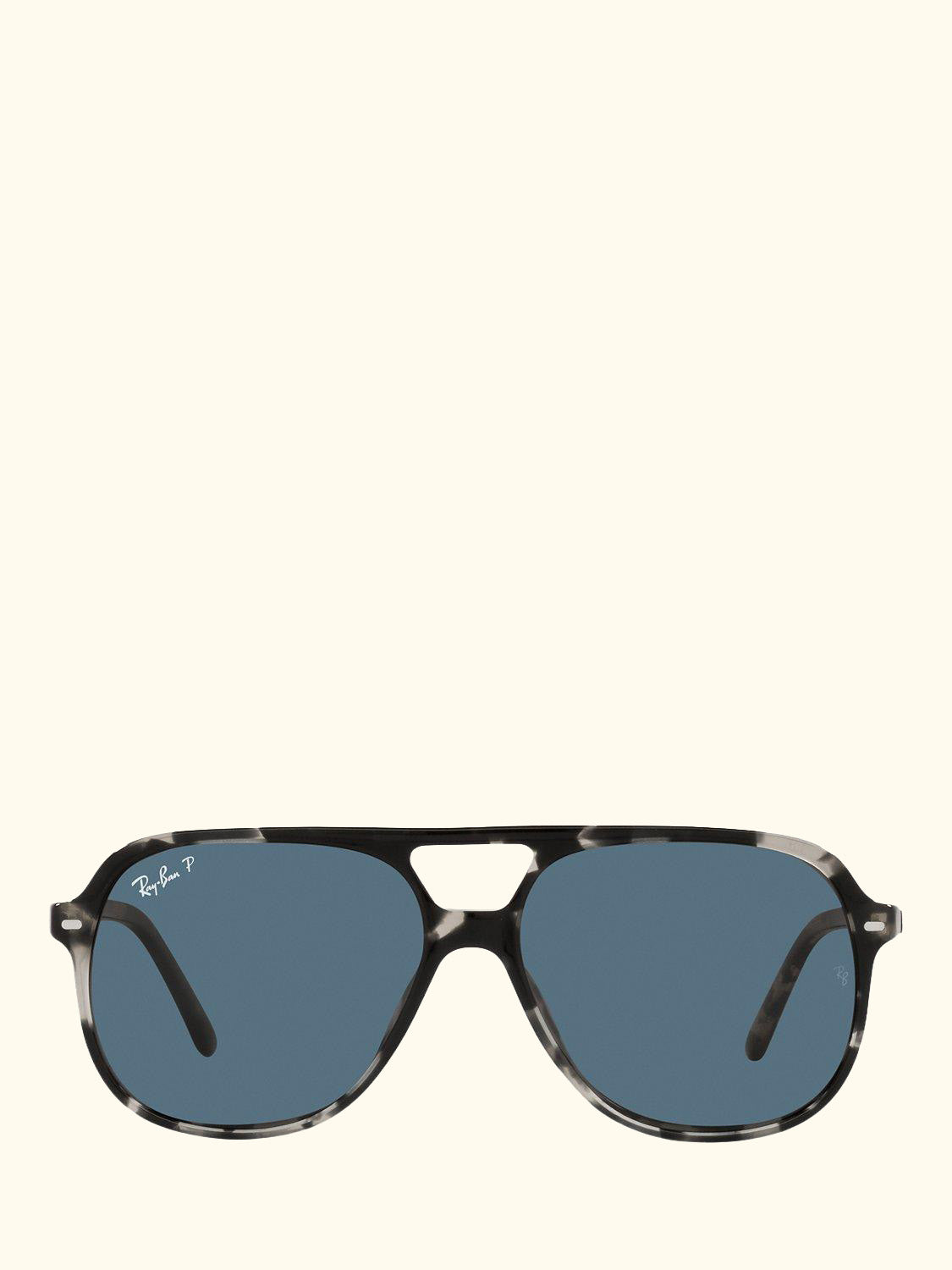 RB2198 Unisex Polarised Square Sunglasses, Grey Havana