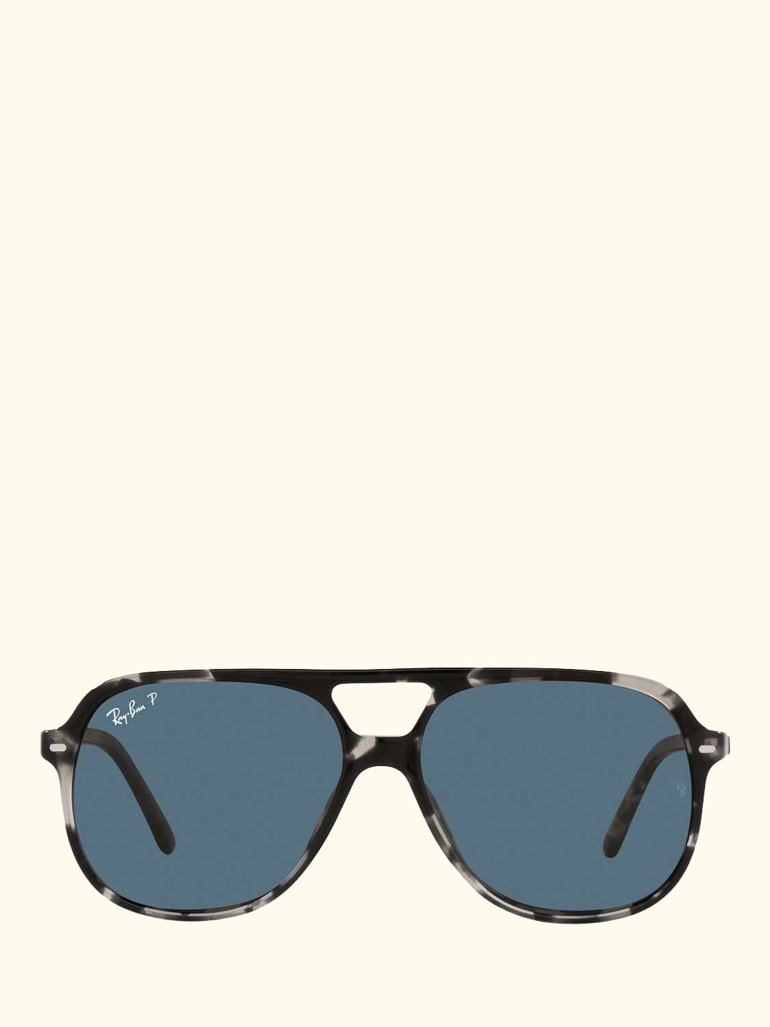 RB2198 Unisex Polarised Square Sunglasses, Grey Havana