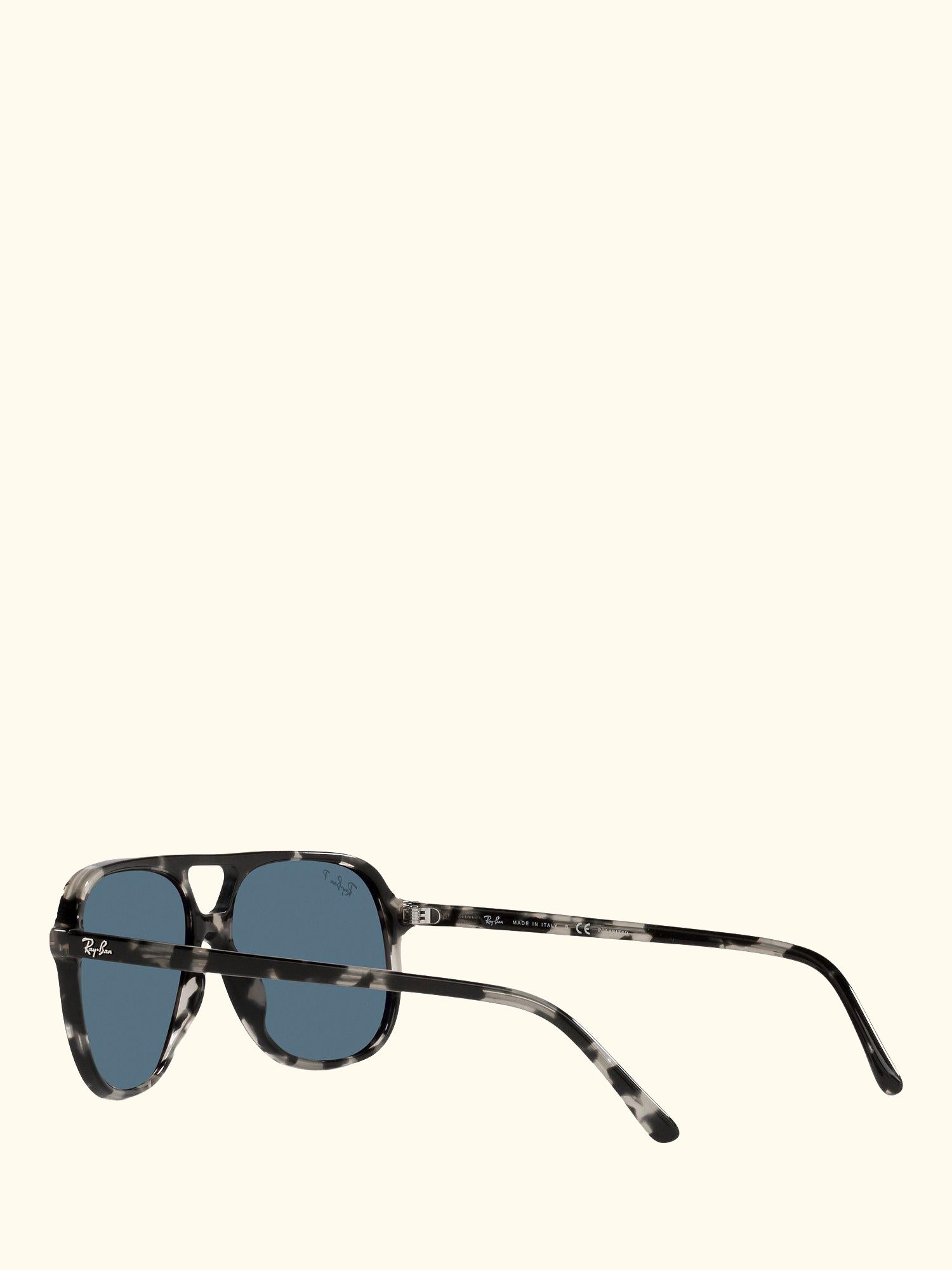 RB2198 Unisex Polarised Square Sunglasses, Grey Havana