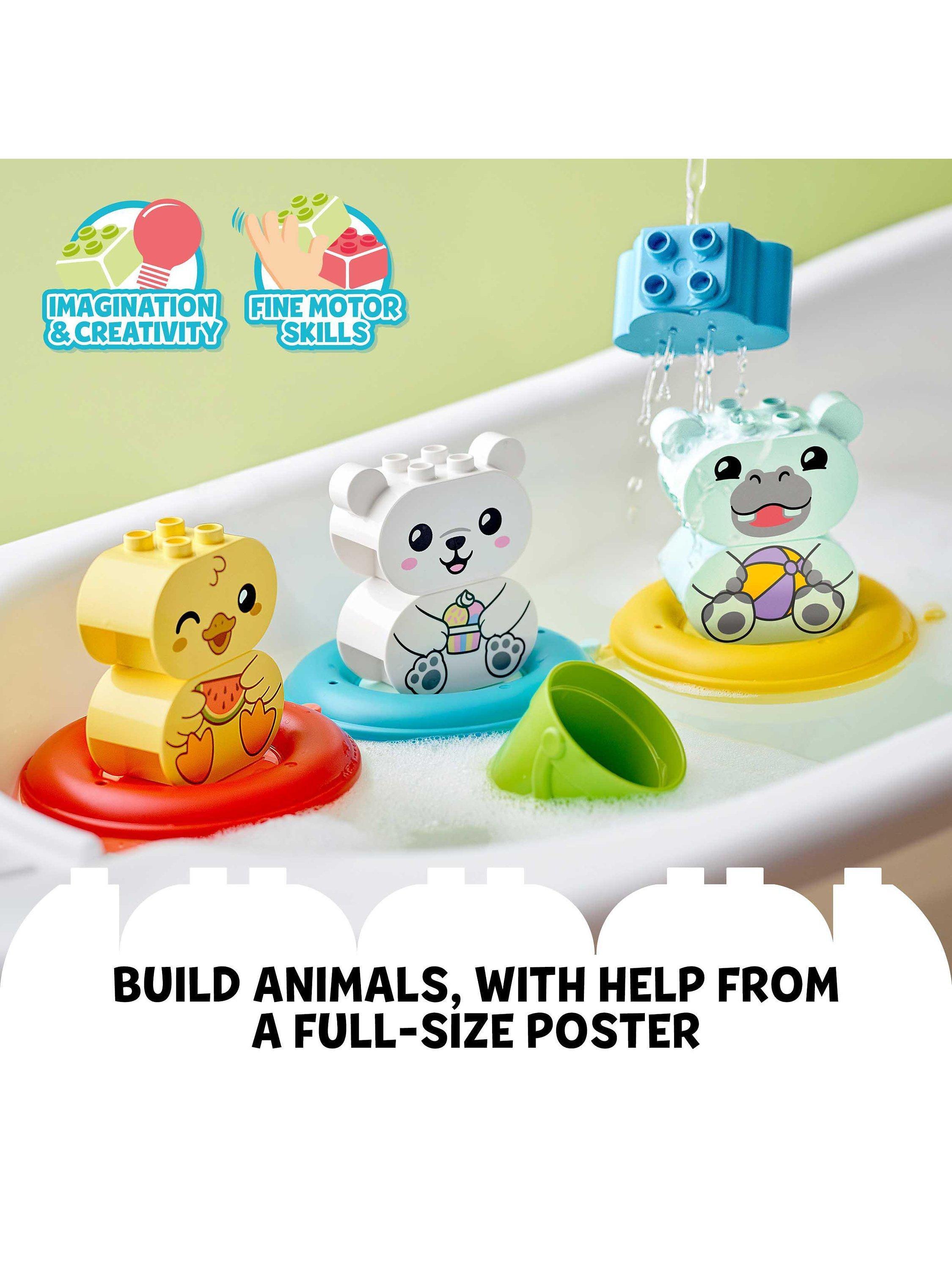DUPLO 10965 Bath Time Fun: Floating Animal Train