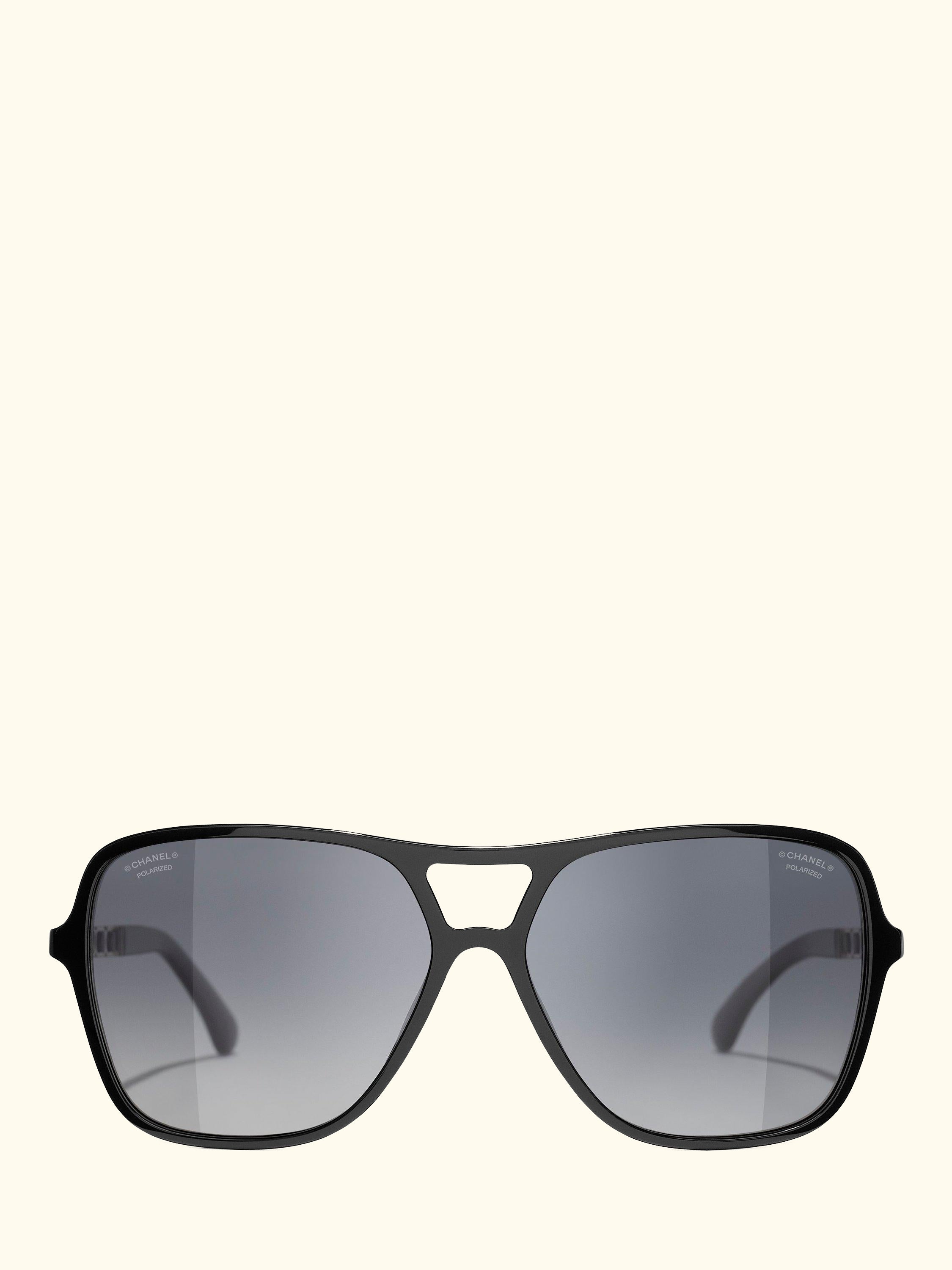 Square Sunglasses CH5439Q Black/Grey Gradient