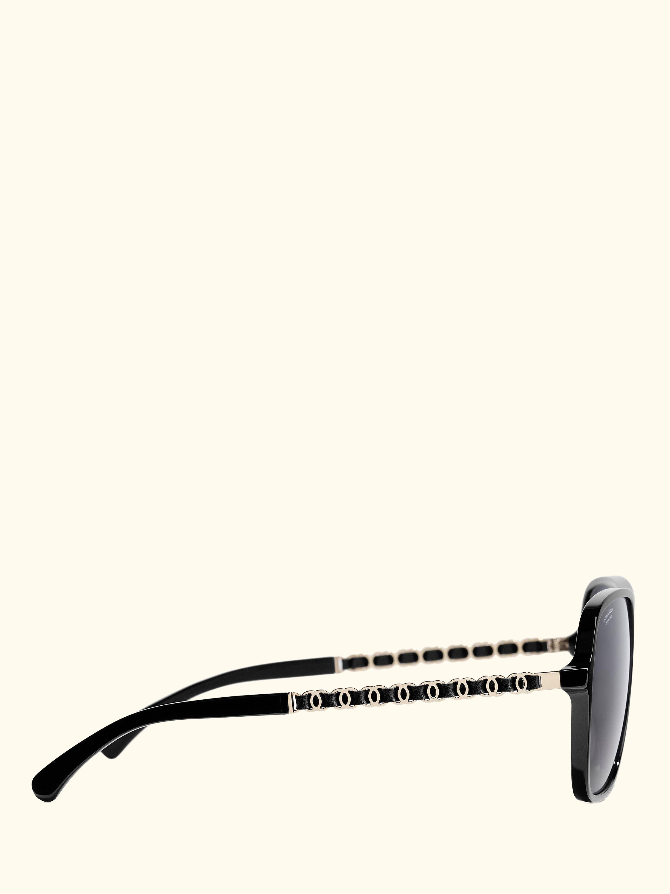 Square Sunglasses CH5439Q Black/Grey Gradient