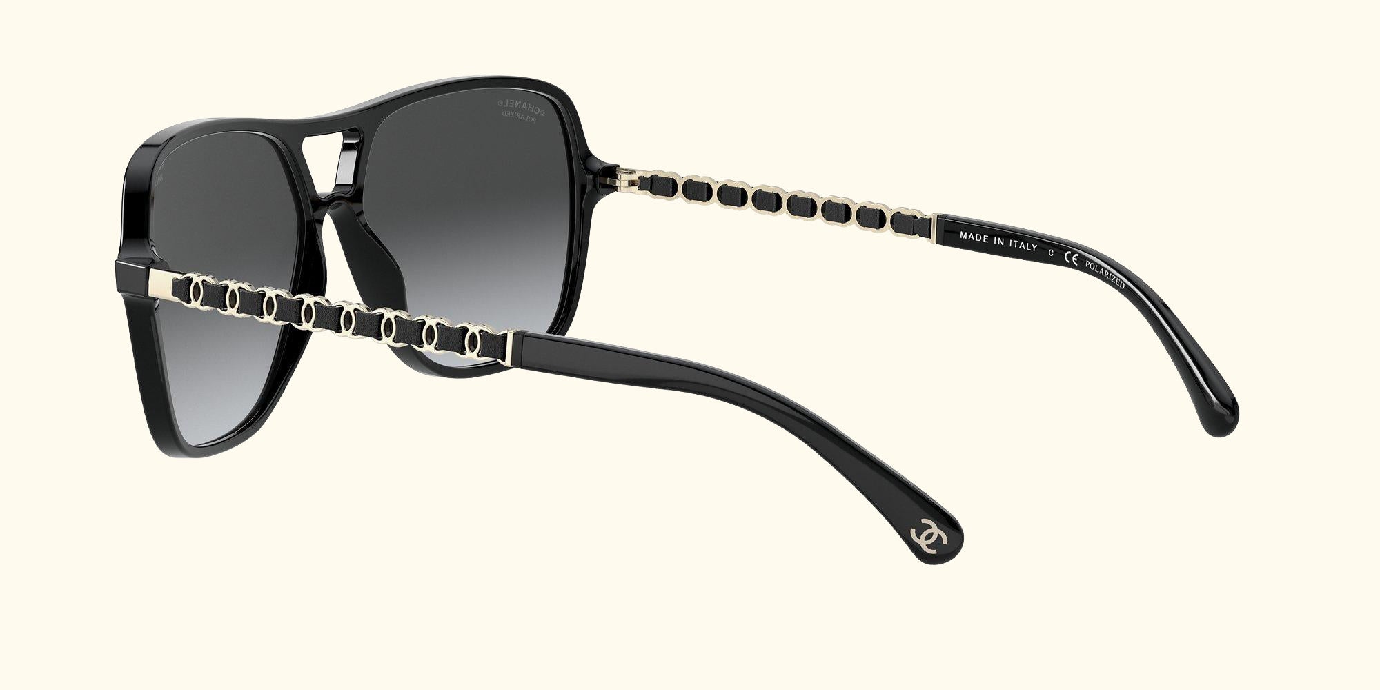 Square Sunglasses CH5439Q Black/Grey Gradient