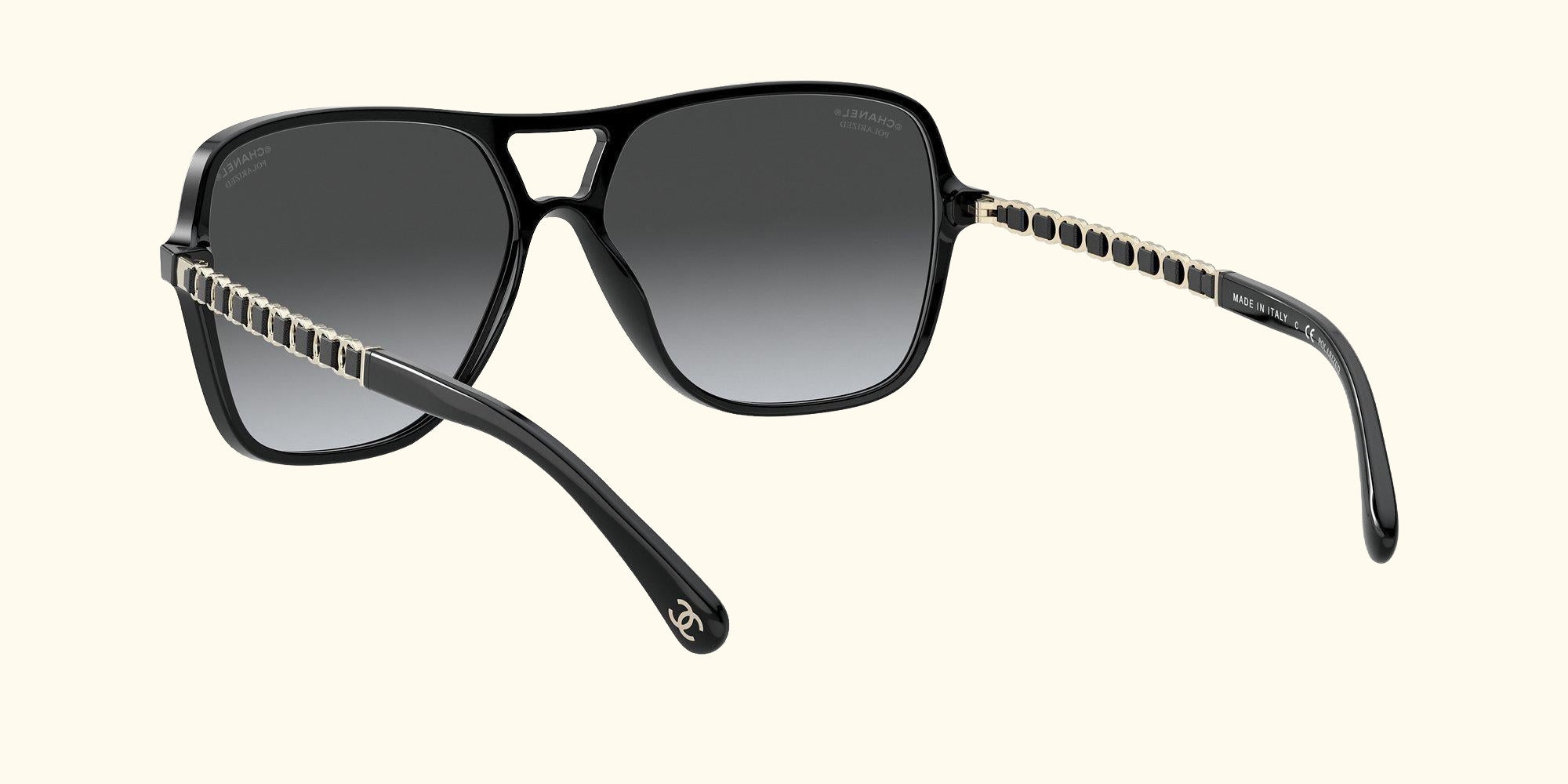 Square Sunglasses CH5439Q Black/Grey Gradient