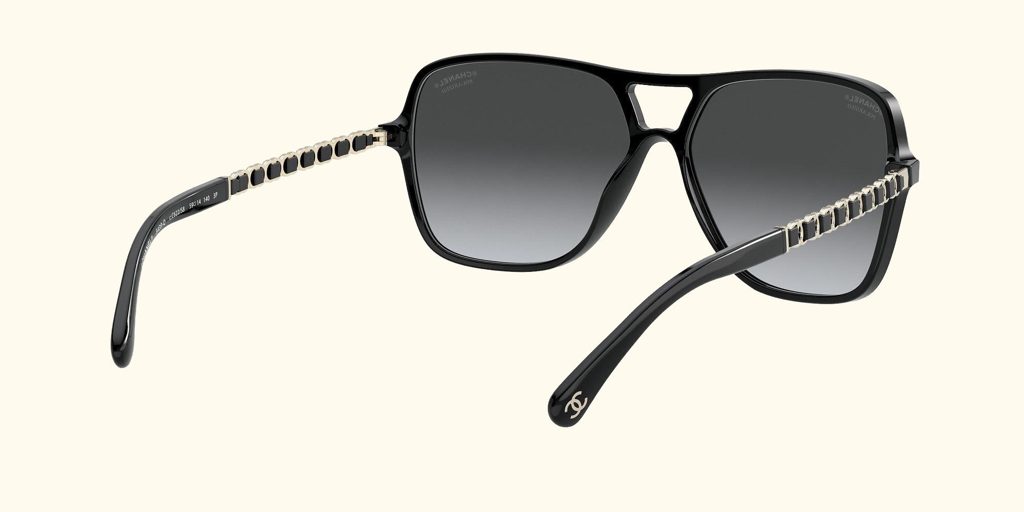 Square Sunglasses CH5439Q Black/Grey Gradient
