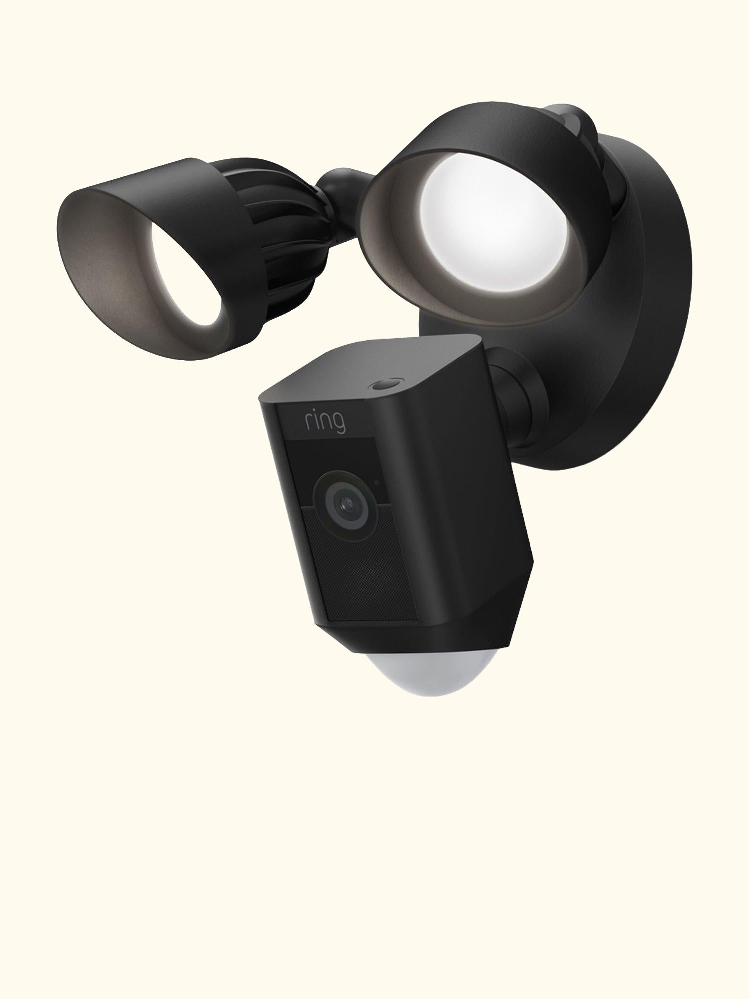 Floodlight Cam Wired Plus Smart Security Camera with Built-in Wi-Fi & Siren Alarm