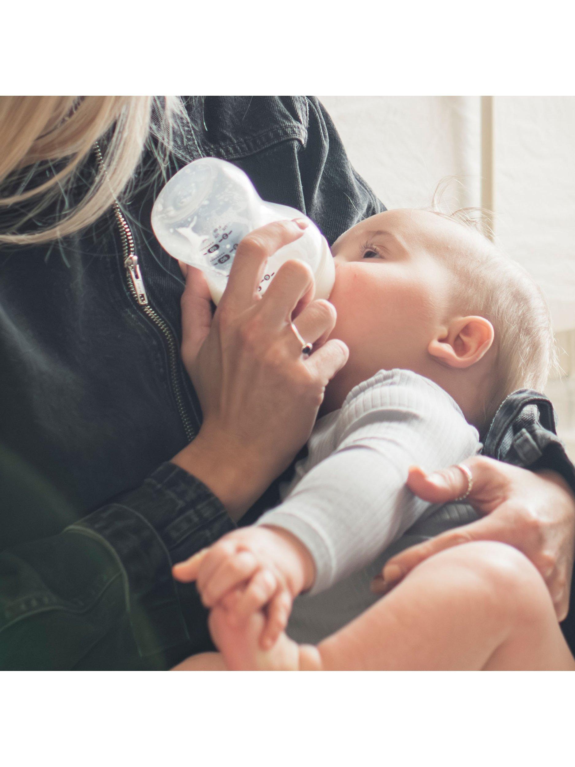 Natural Start Anti-Colic Baby Bottle with Slow Flow Teats, Pack of 6, 260ml