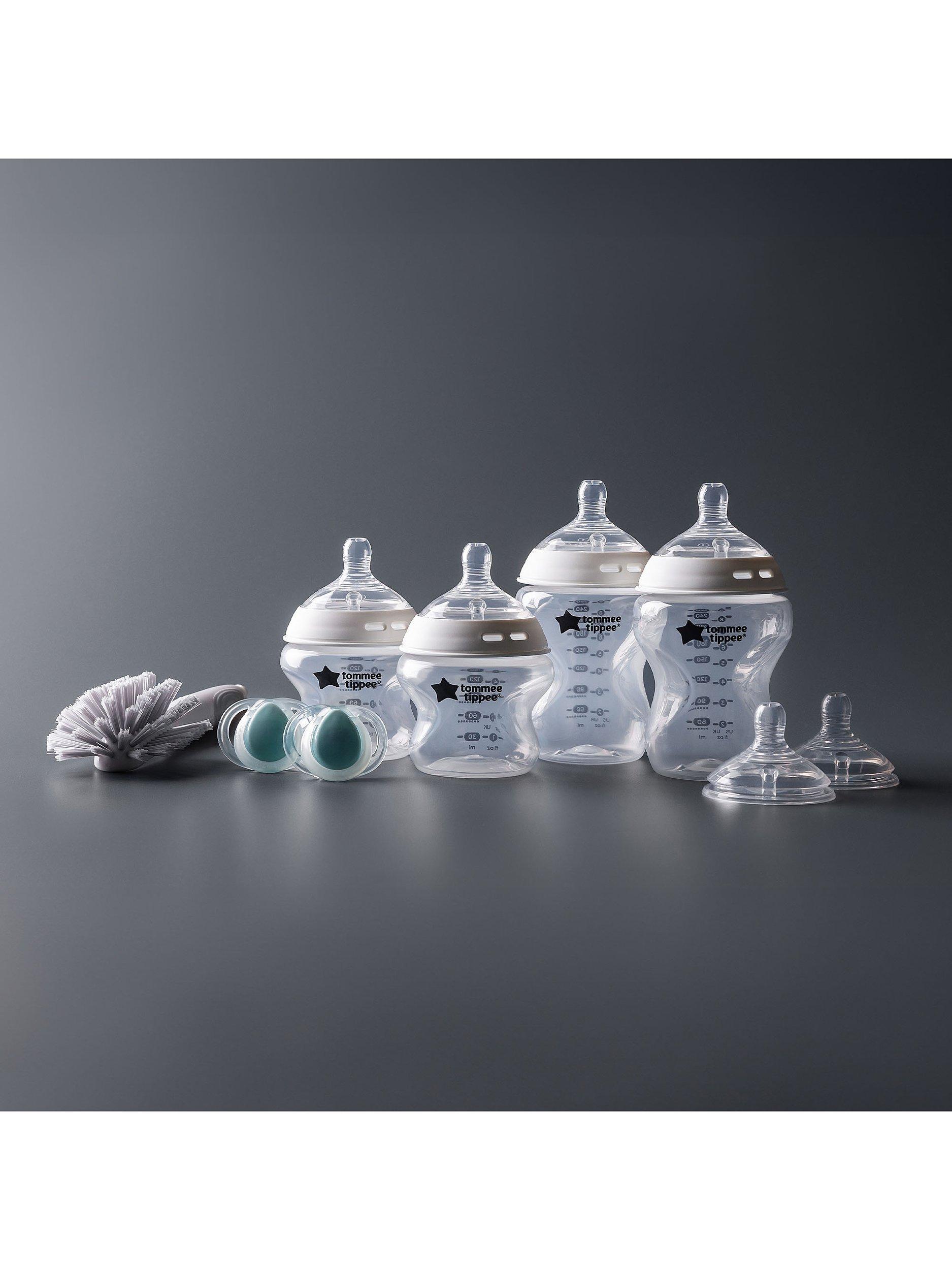 Natural Start Baby Bottle Newborn Starter Kit, Muted