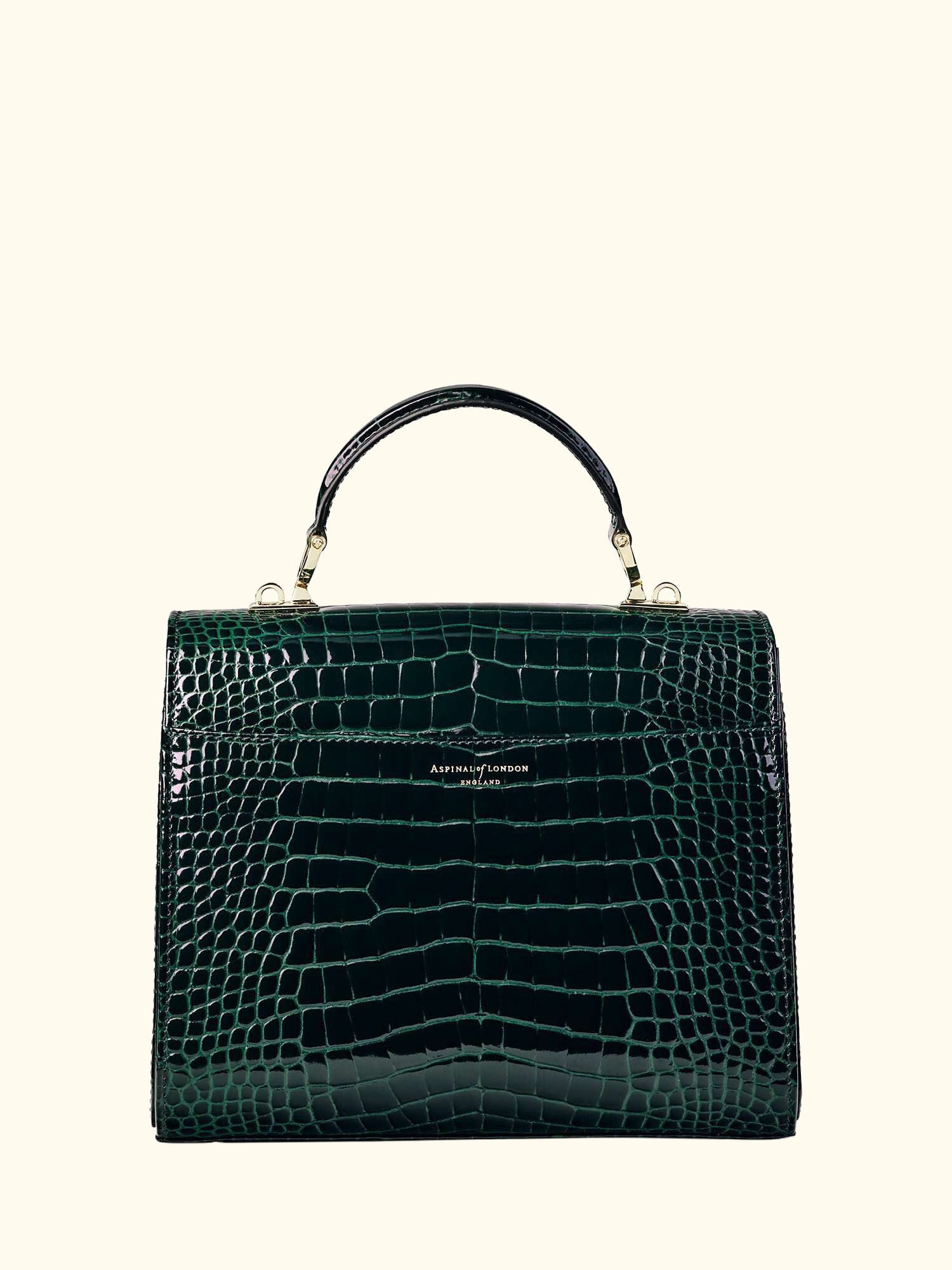 Mayfair Croc Effect Leather Cross Body Bag