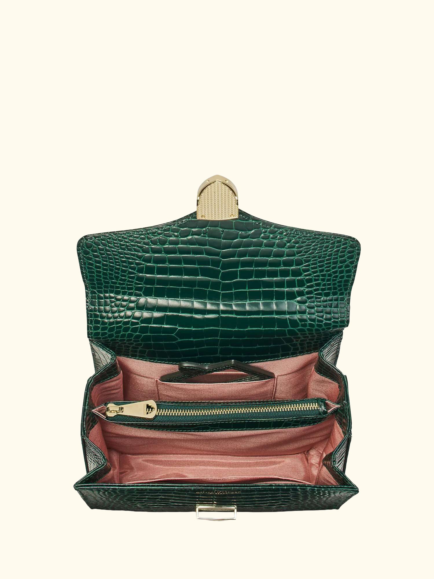 Mayfair Croc Effect Leather Cross Body Bag