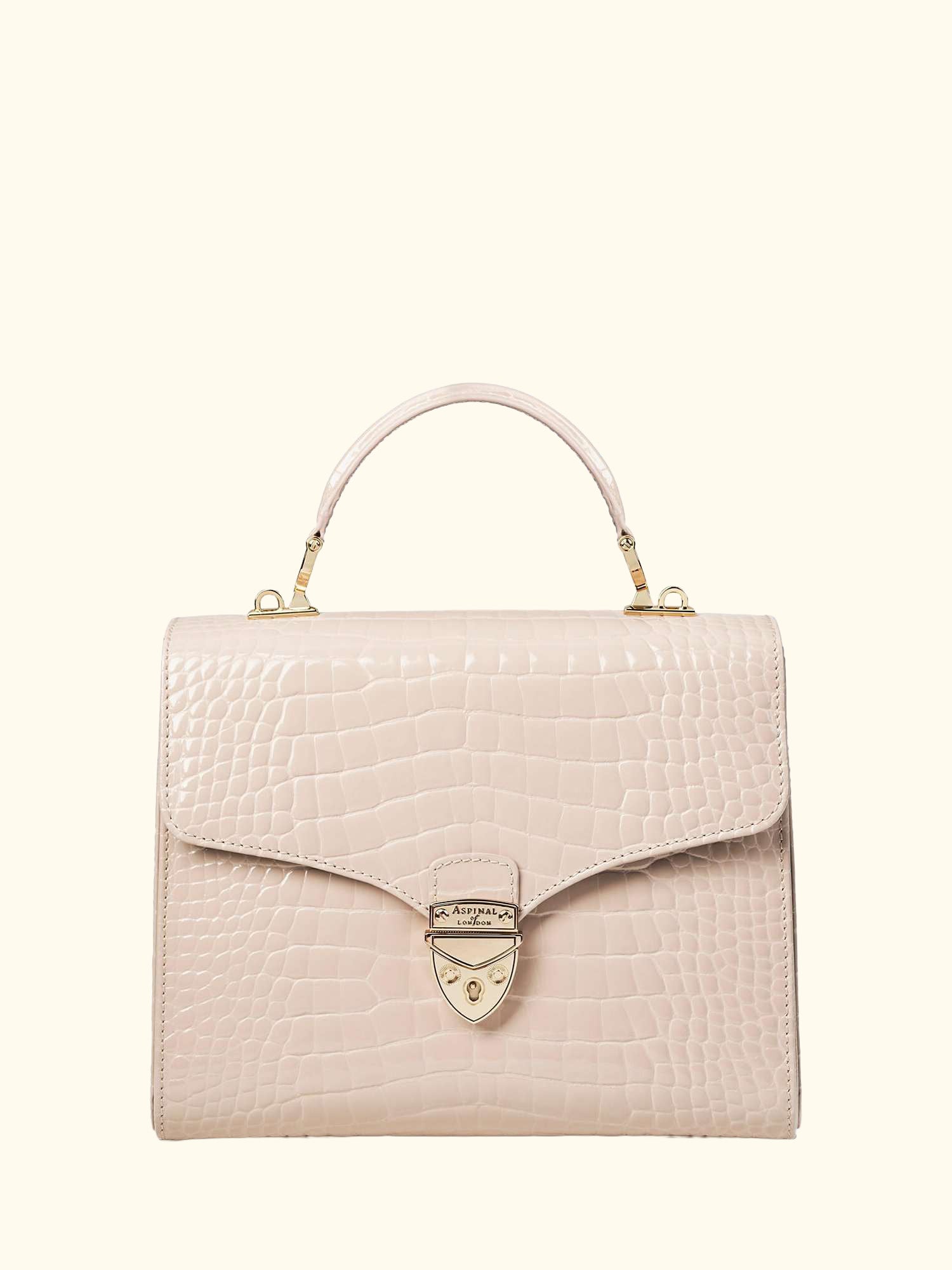 Mayfair Croc Effect Leather Cross Body Bag