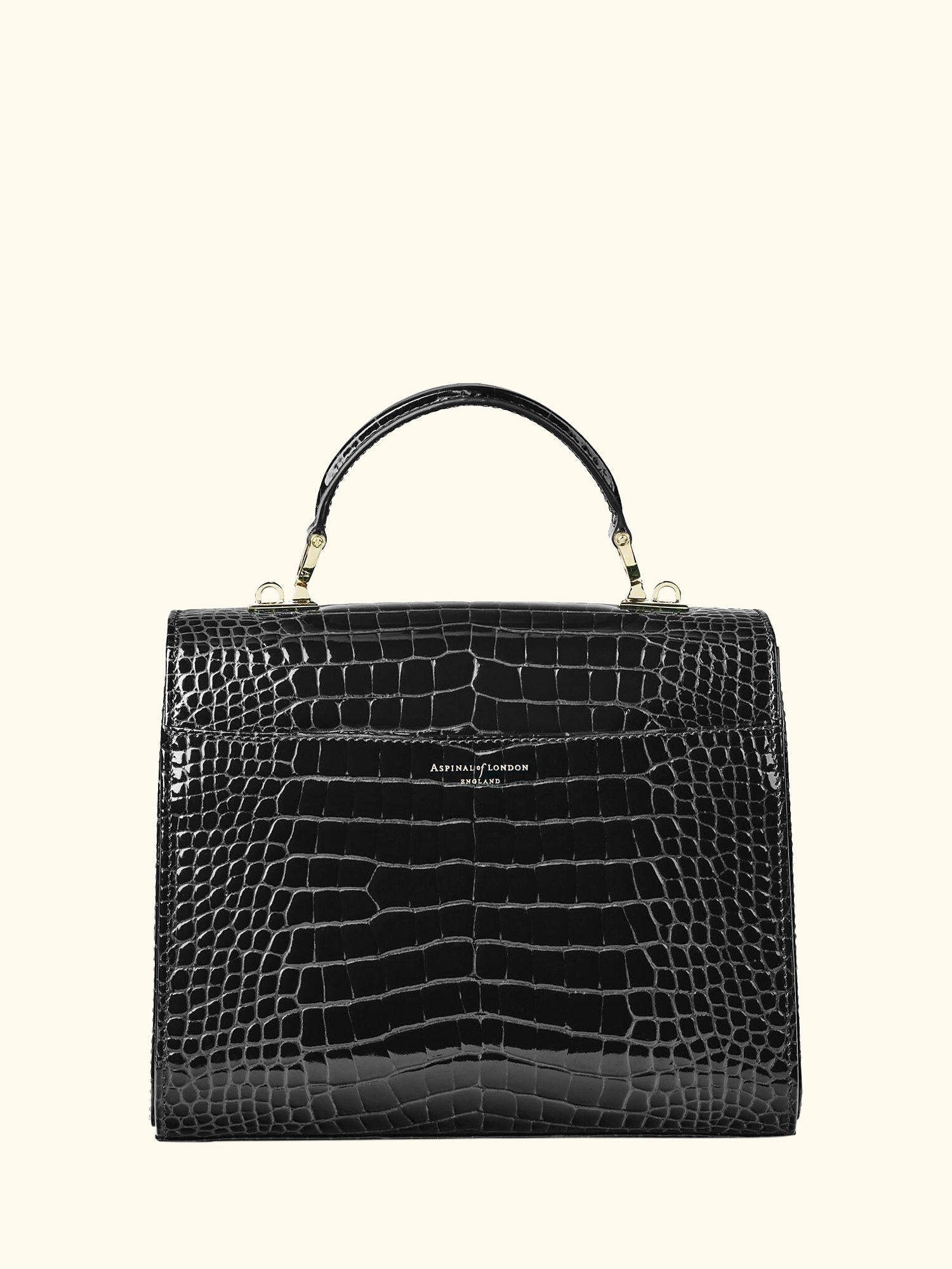 Mayfair Croc Effect Leather Cross Body Bag