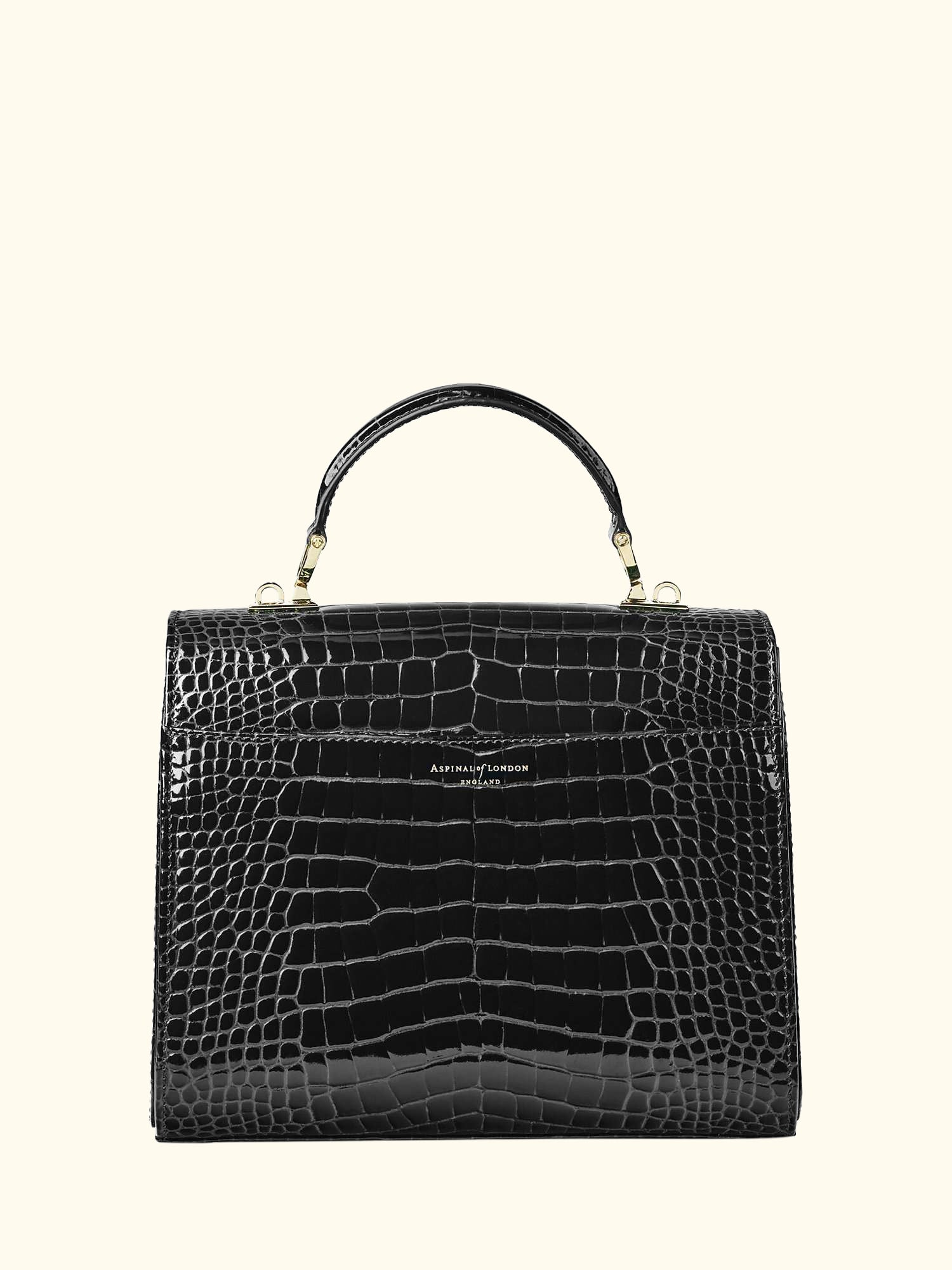 Mayfair Croc Effect Leather Cross Body Bag