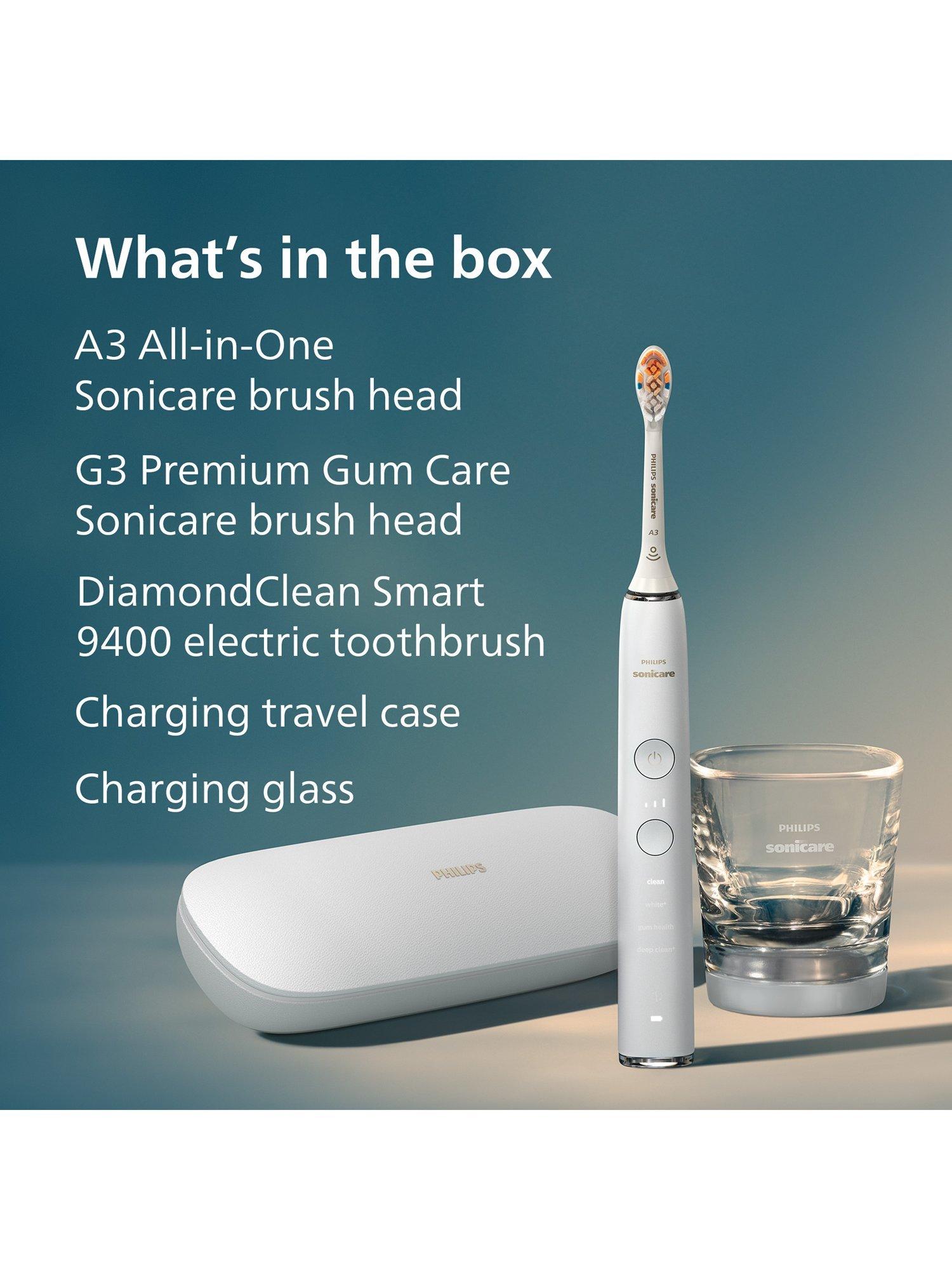 Sonicare DiamondClean Smart 9400 Electric Toothbrush with Charging Case