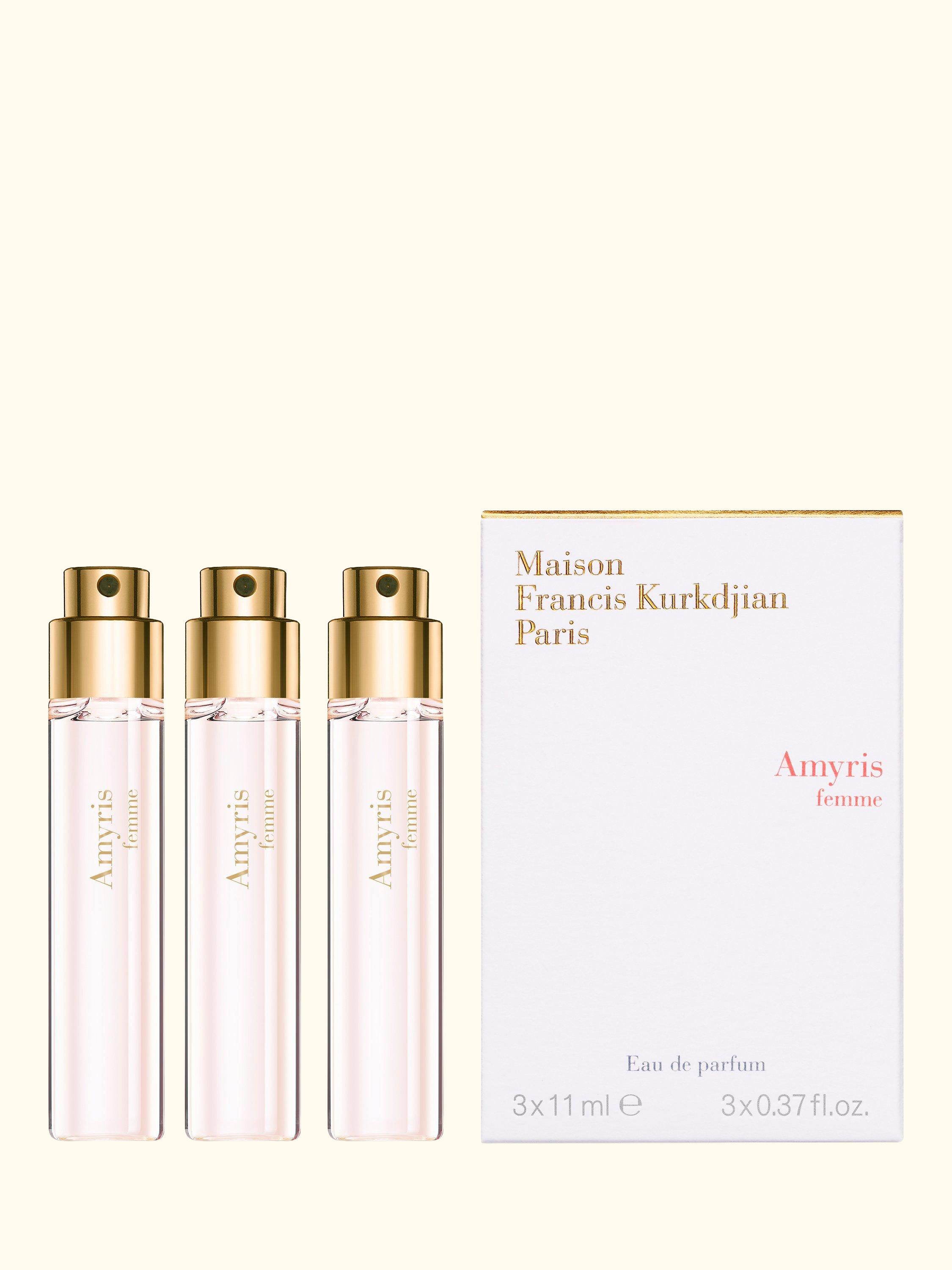 Amyris Pour Femme Eau de Parfum Natural Spray Refills 3 x 11ml