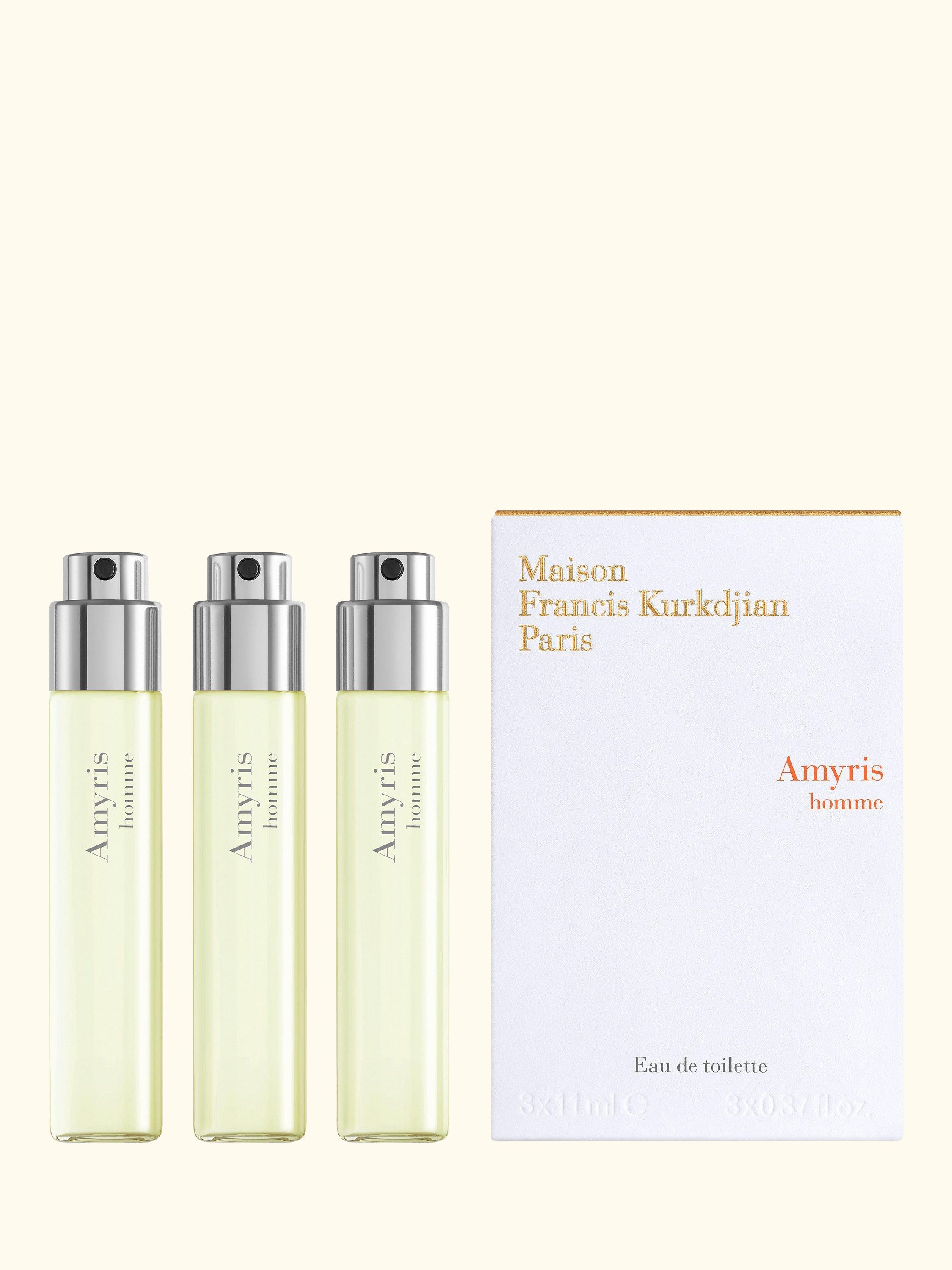 Amyris Pour Homme Eau de Toilette Refills, 3 x 11ml
