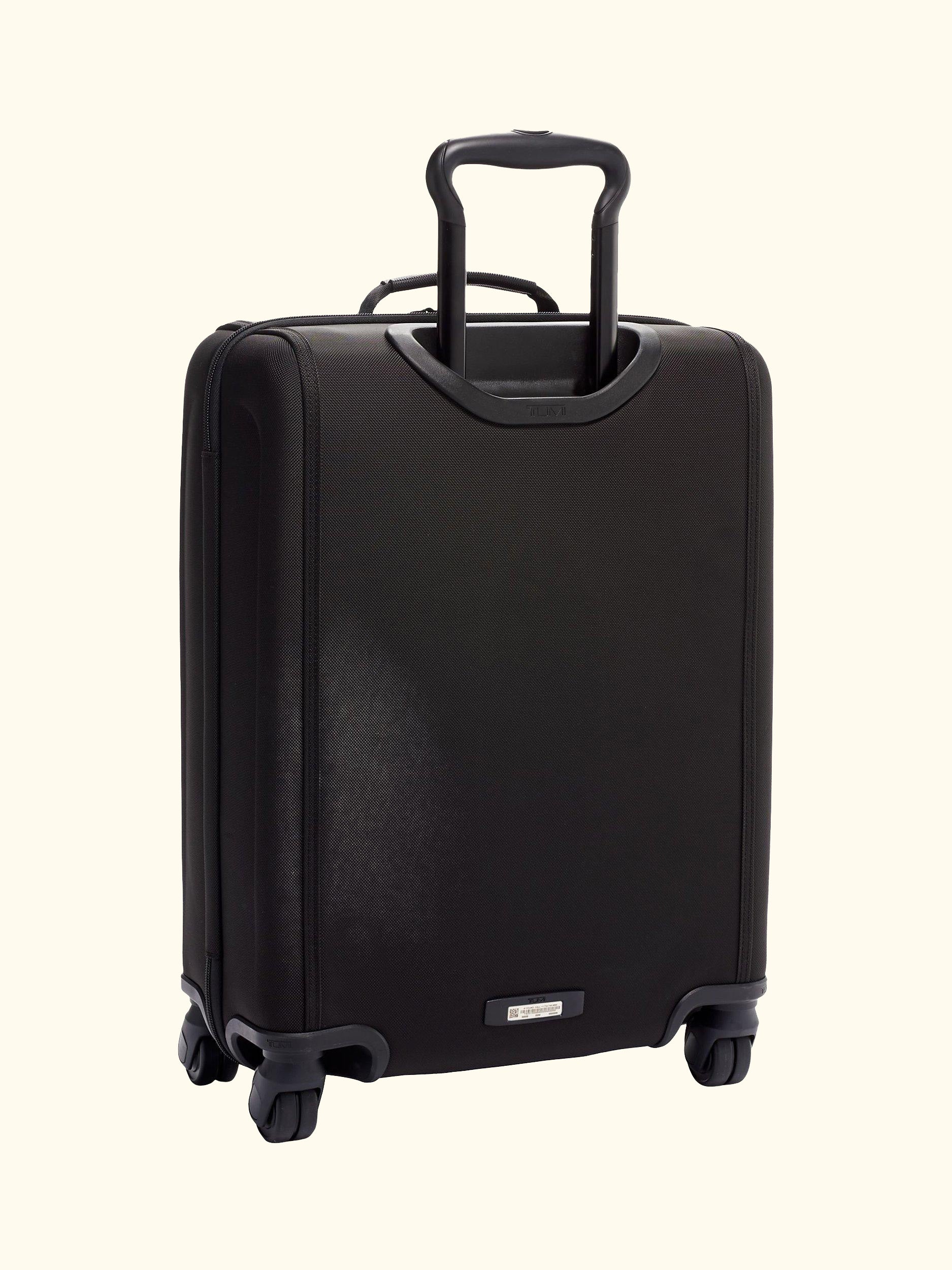 Alpha 3 International Slim Super Léger 55cm 4-Wheel Cabin Case, Black