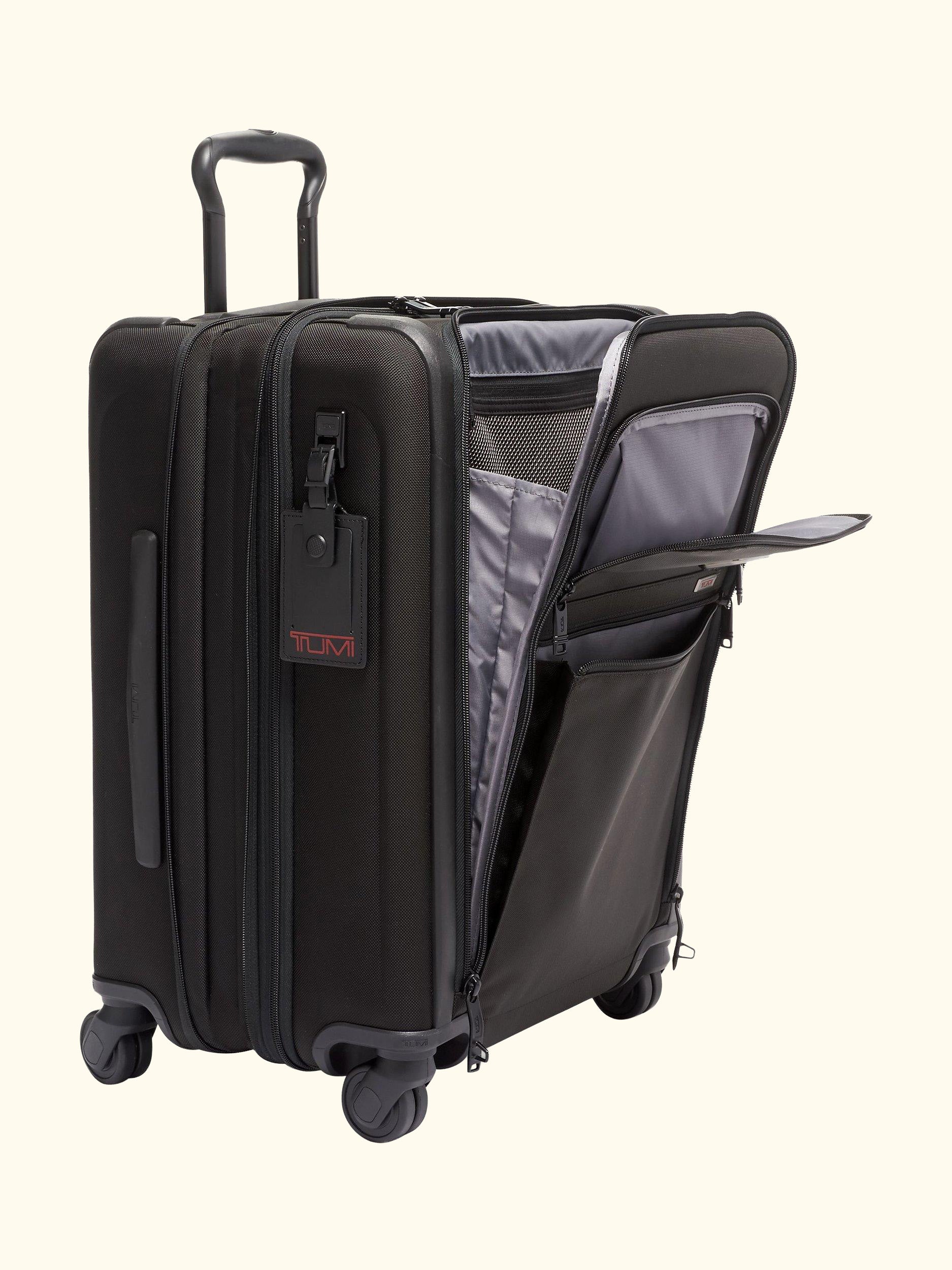 Continental USB Expanding Suitcase, Black