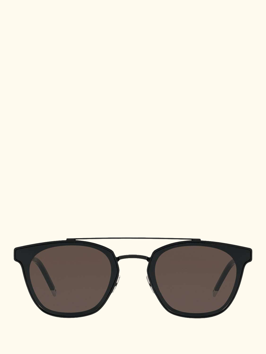 SL 28 Unisex Metal Rectangular Sunglasses, Matte Black/Grey