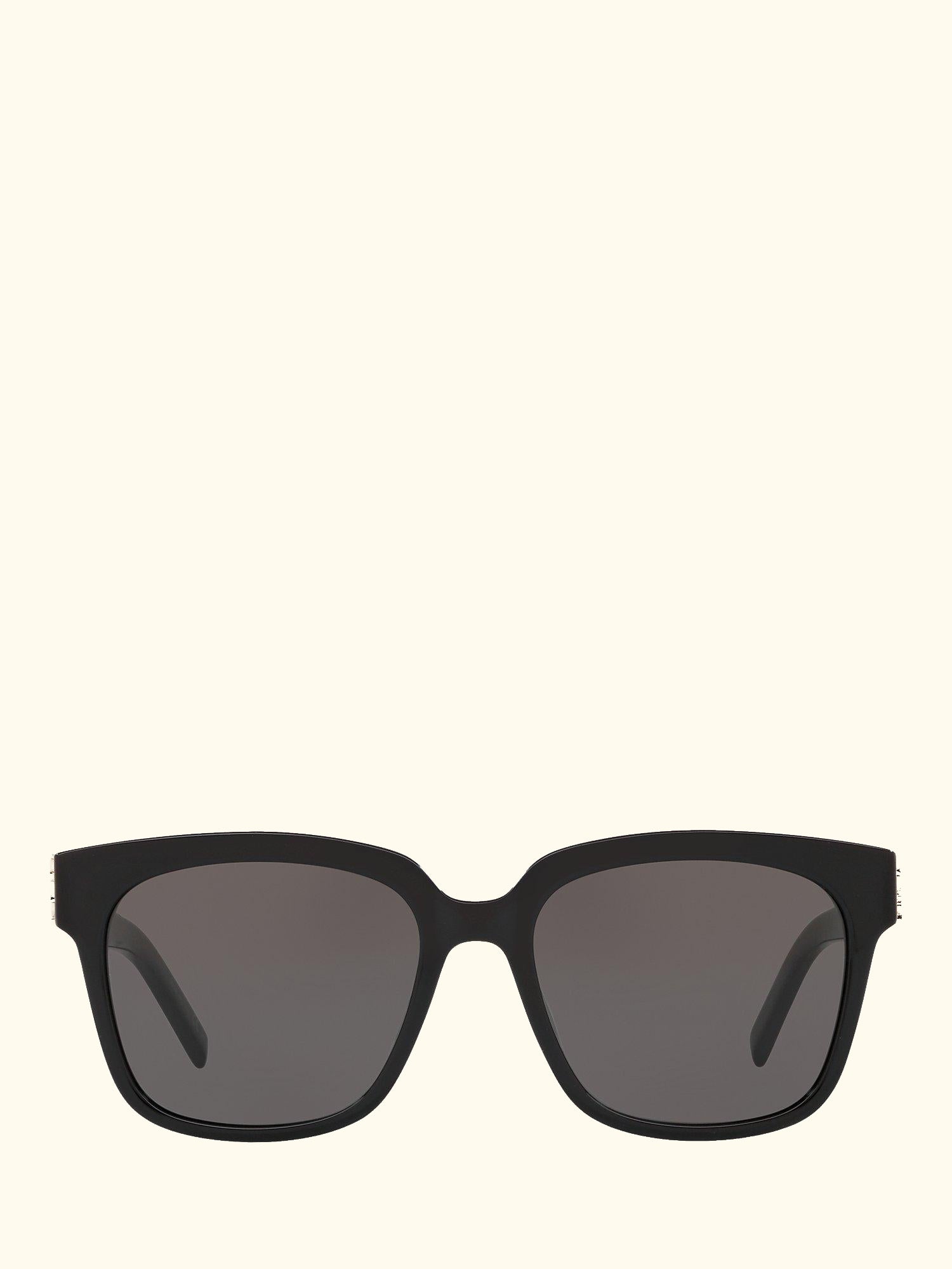 SL M40 Women's Square Sunglasses, Black/Grey