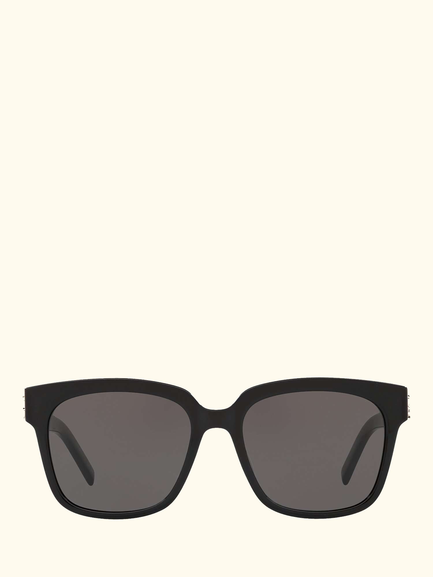 SL M40 Women's Square Sunglasses, Black/Grey