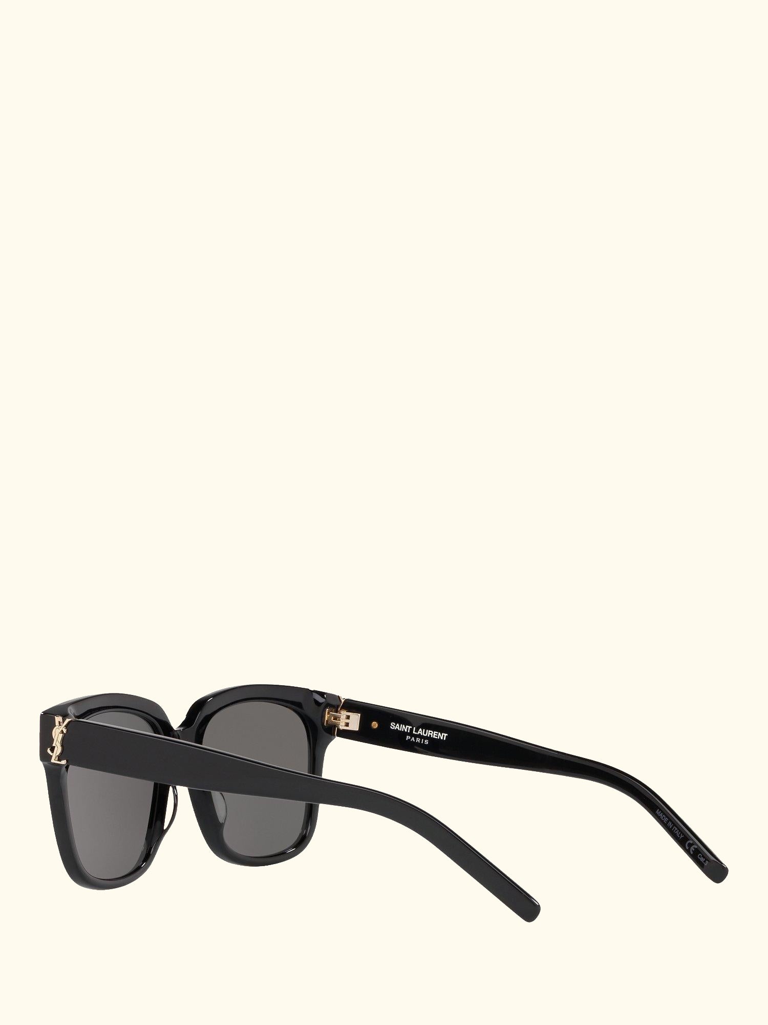 SL M40 Women's Square Sunglasses, Black/Grey