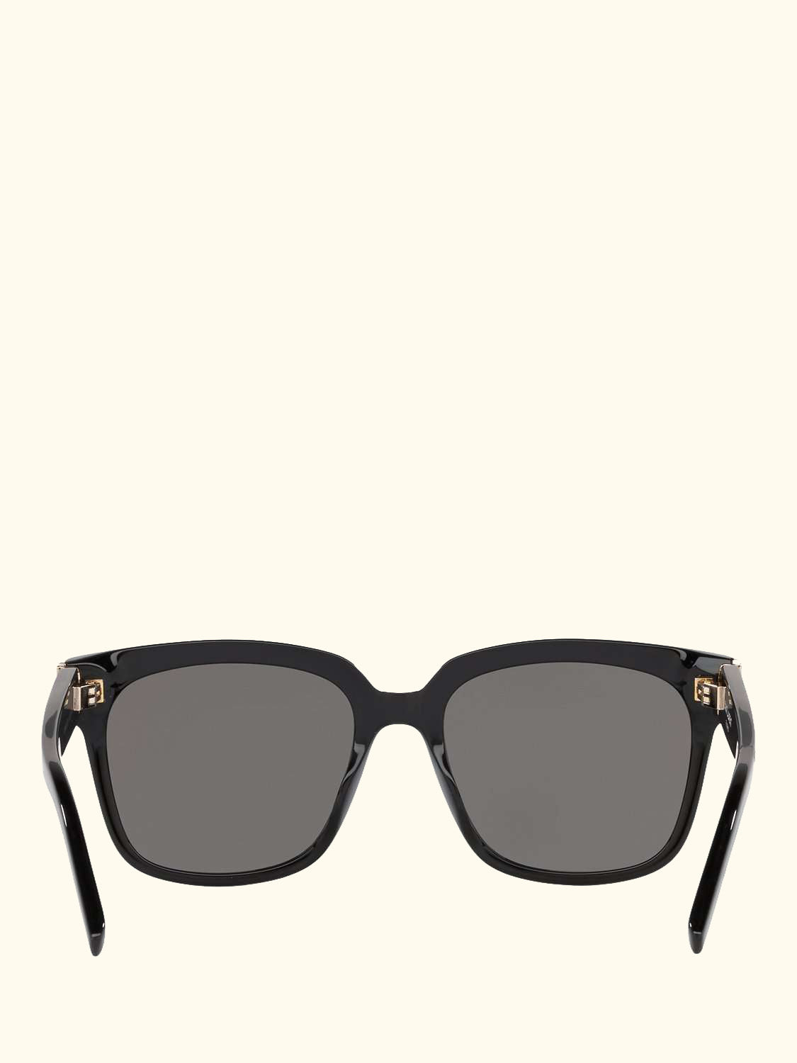 SL M40 Women's Square Sunglasses, Black/Grey