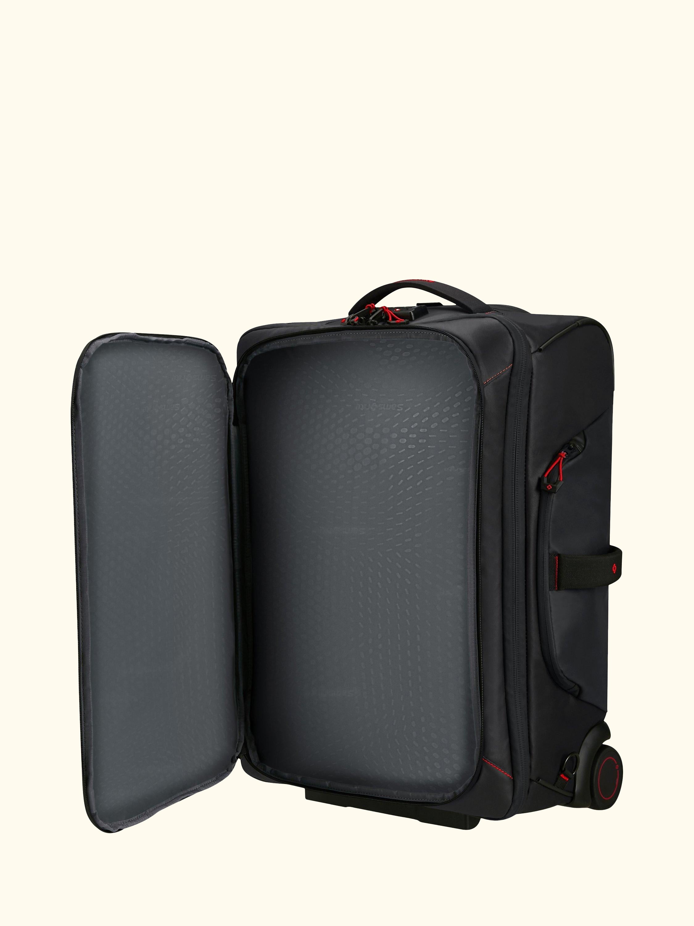 Ecodiver 2-Wheel Recycled Duffle Backpack