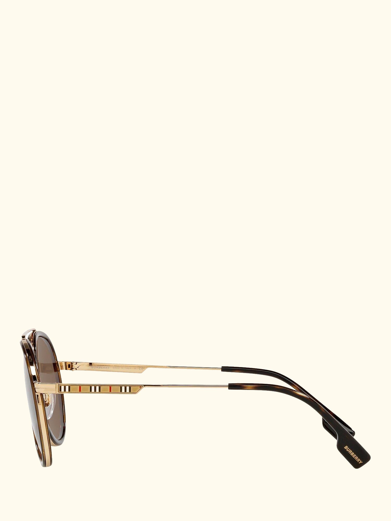 BE3125 Men's Oliver Aviator Sunglasses, Gold/Brown