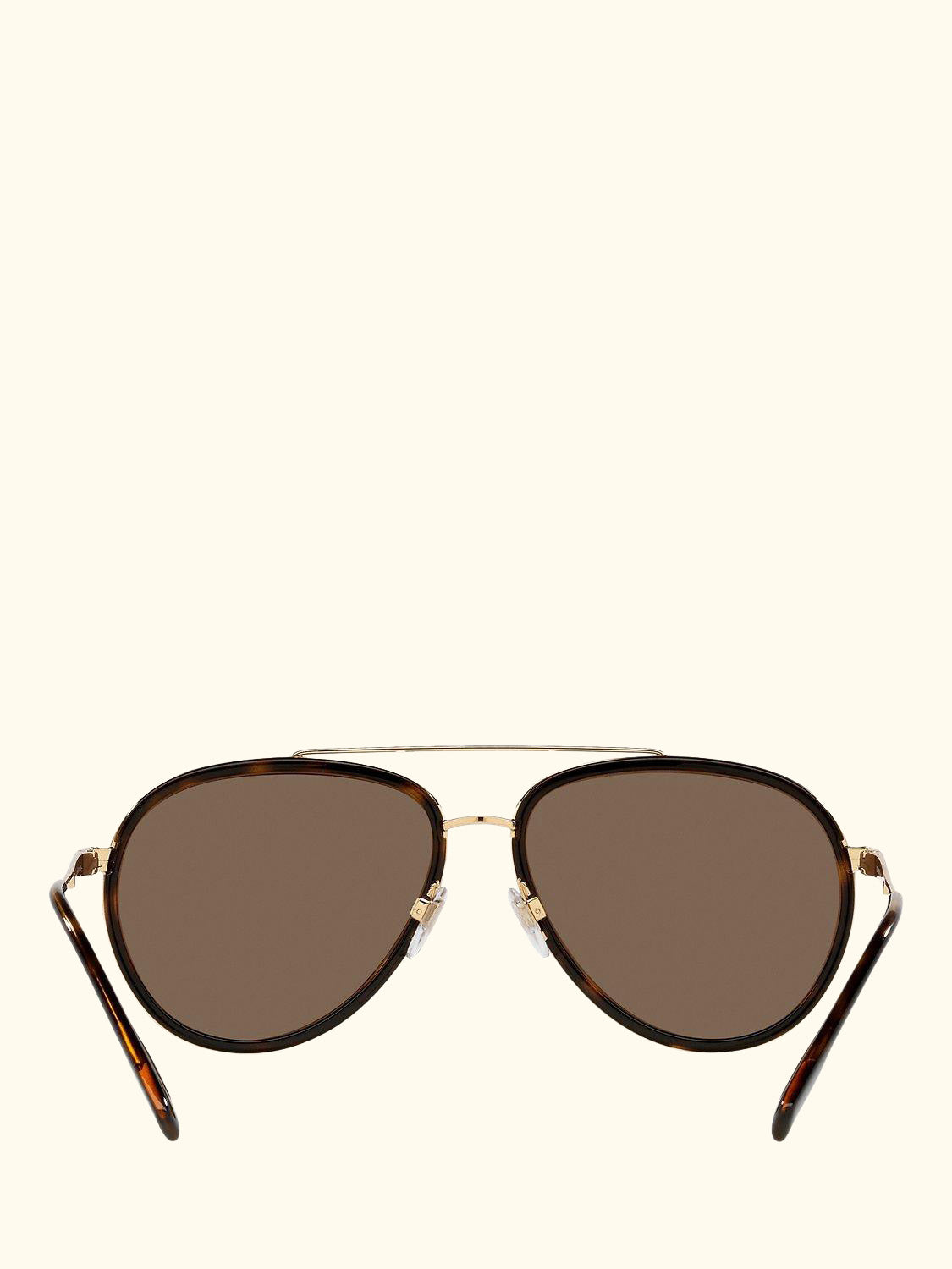 BE3125 Men's Oliver Aviator Sunglasses, Gold/Brown