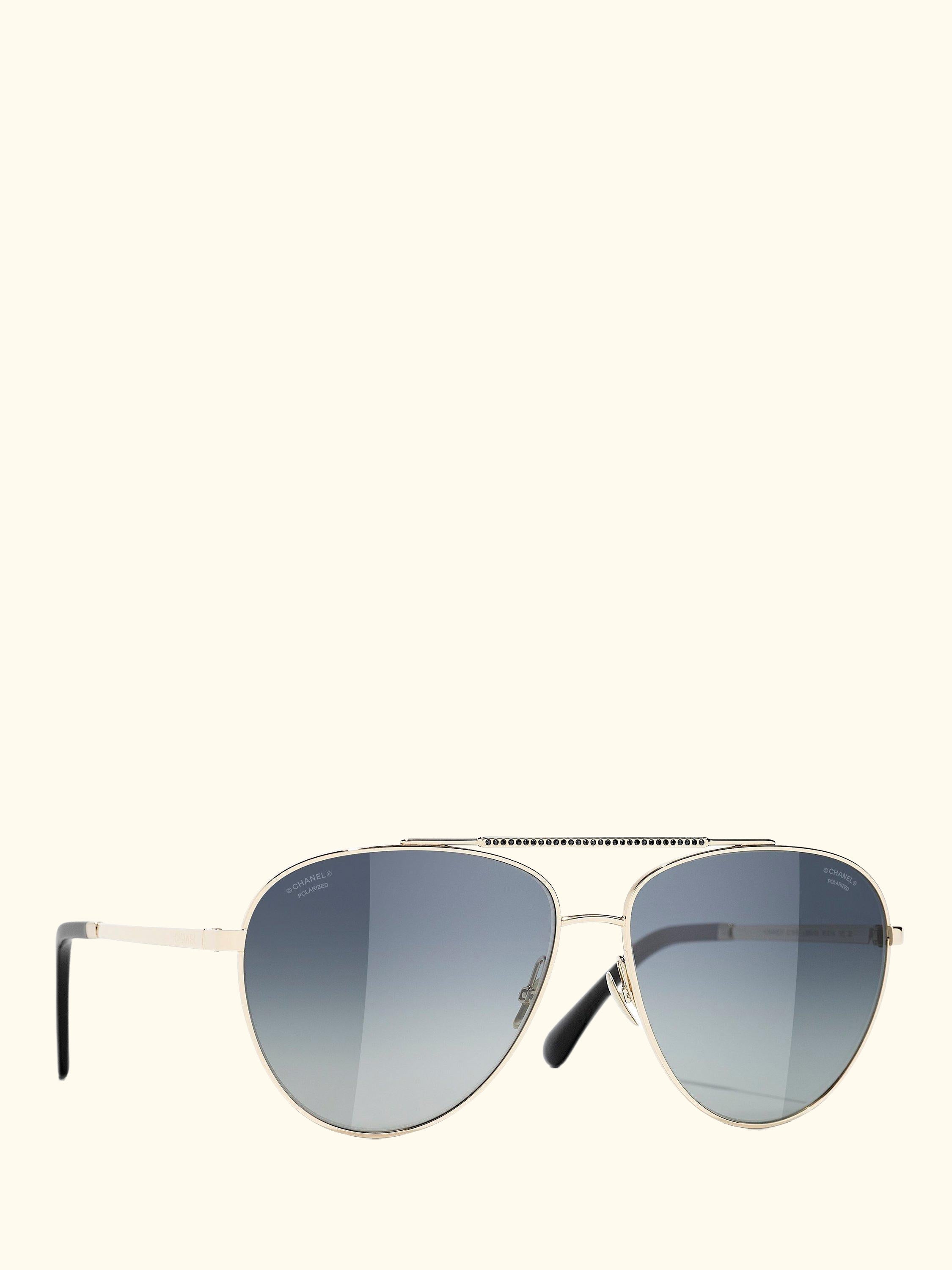 Pilot Sunglasses CH4279B Pale Gold/Grey Gradient