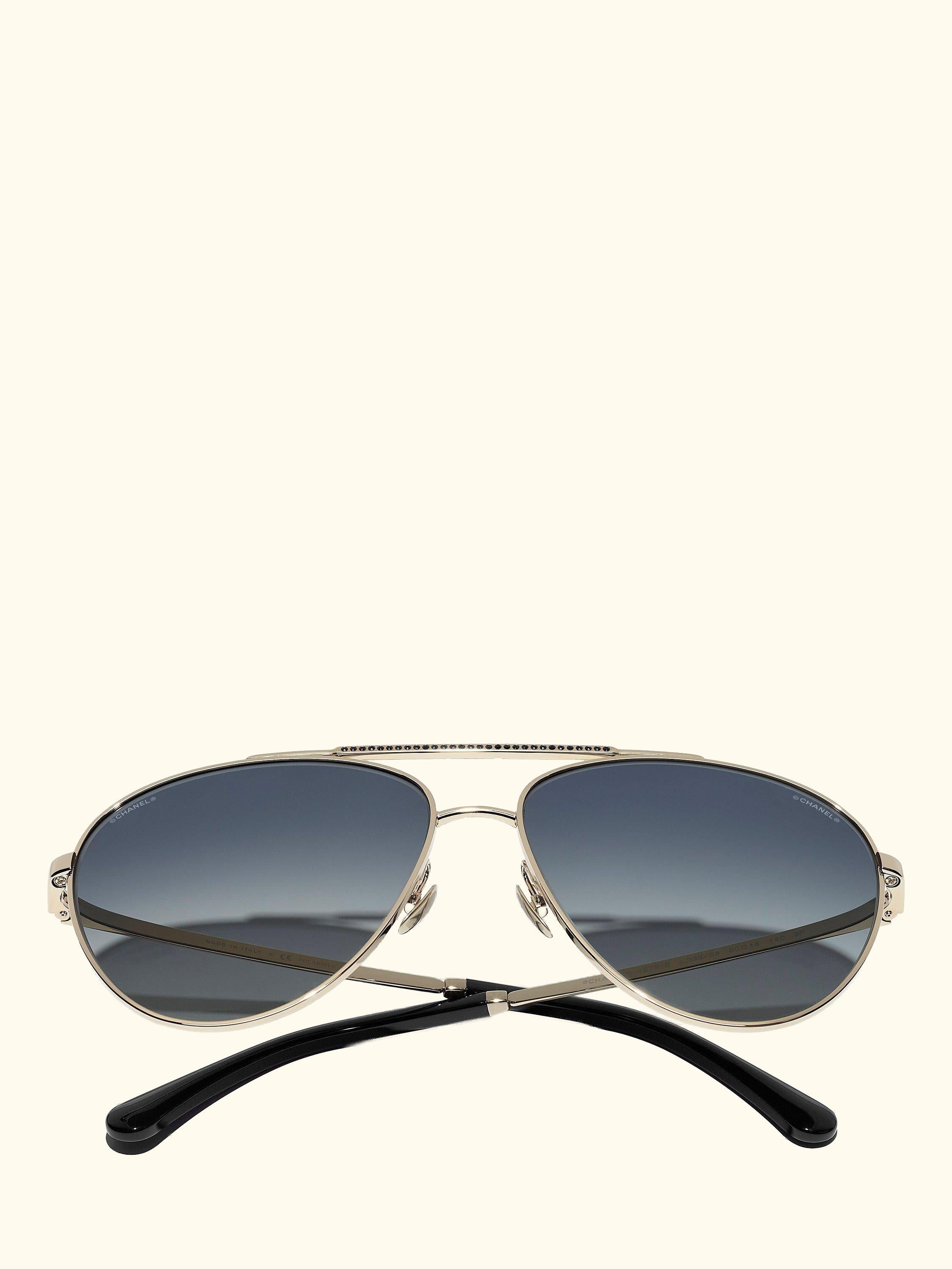 Pilot Sunglasses CH4279B Pale Gold/Grey Gradient
