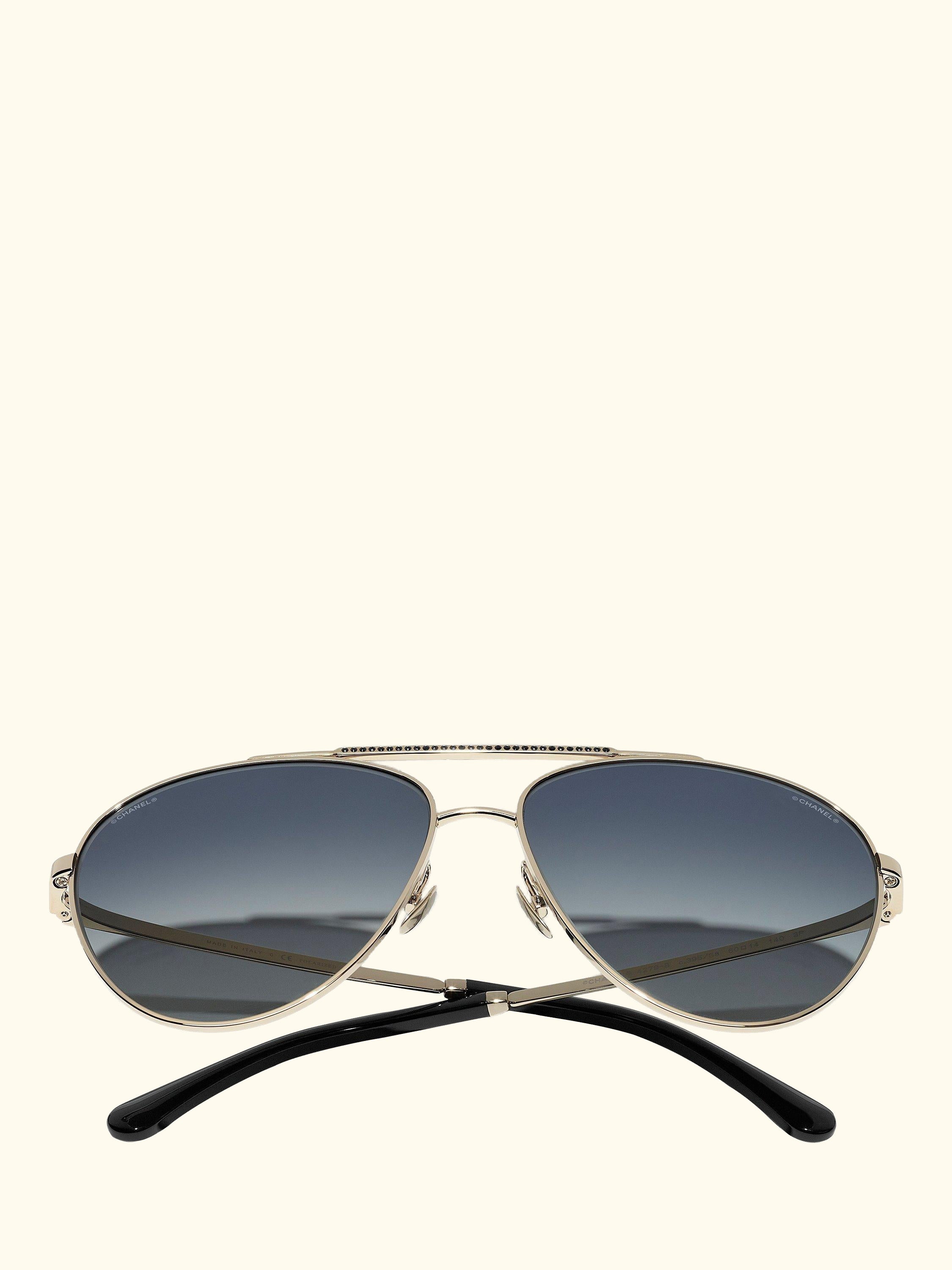 Pilot Sunglasses CH4279B Pale Gold/Grey Gradient