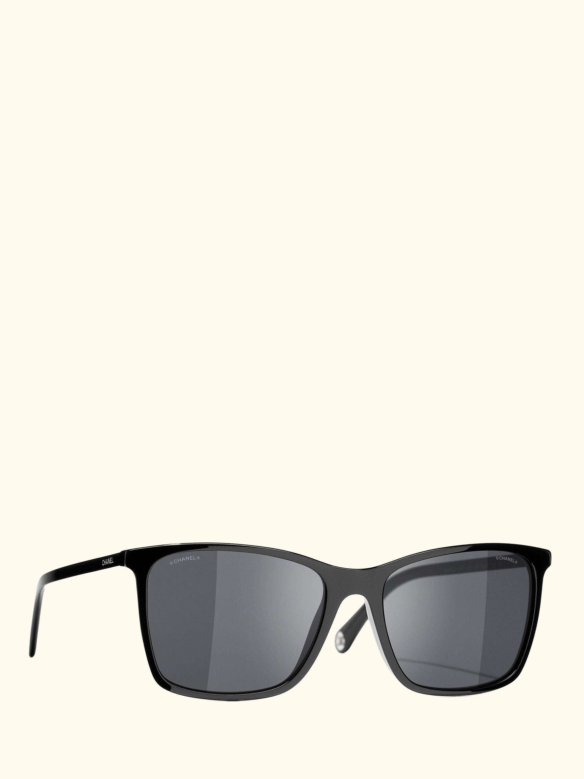 Rectangular Sunglasses CH5447 Black/Grey