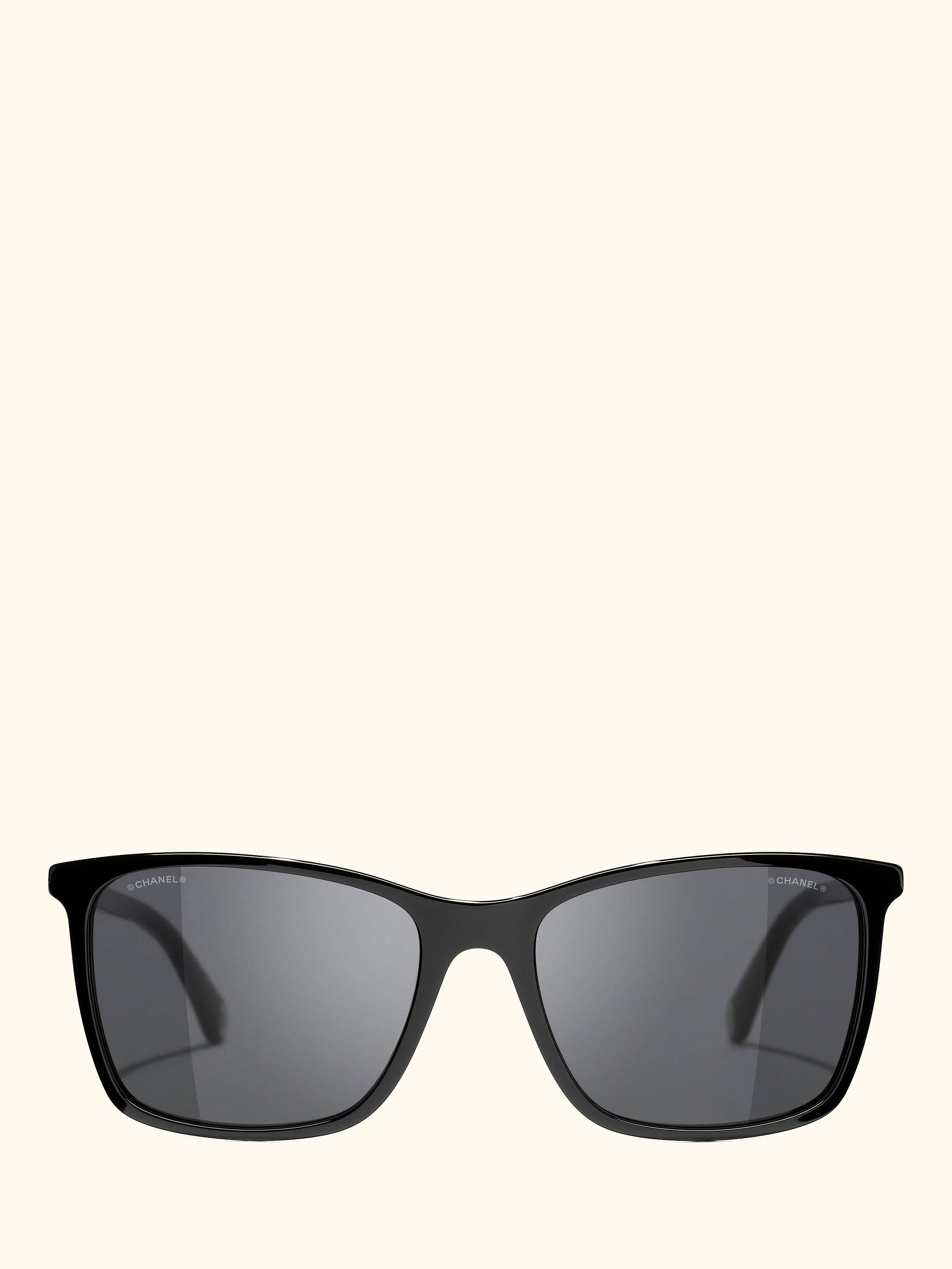 Rectangular Sunglasses CH5447 Black/Grey